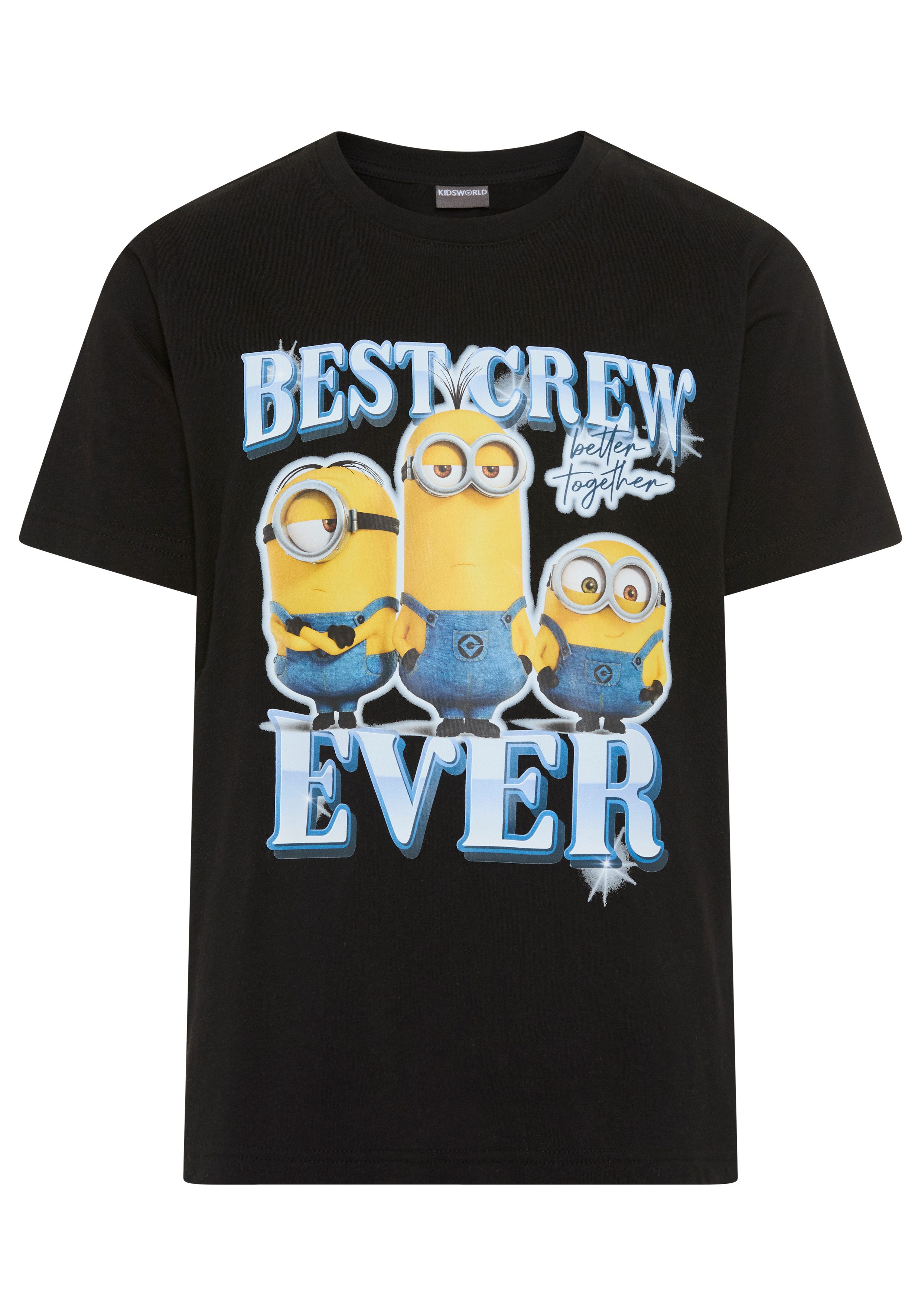 T-Shirt MINIONS Shirt : BEST CREW EVER