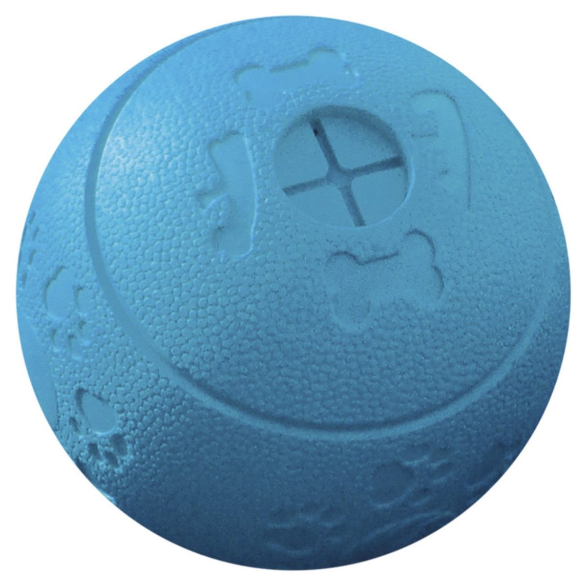 Nobby Snackball Hundespielzeug Vollgummi Snackball blau günstig online kaufen