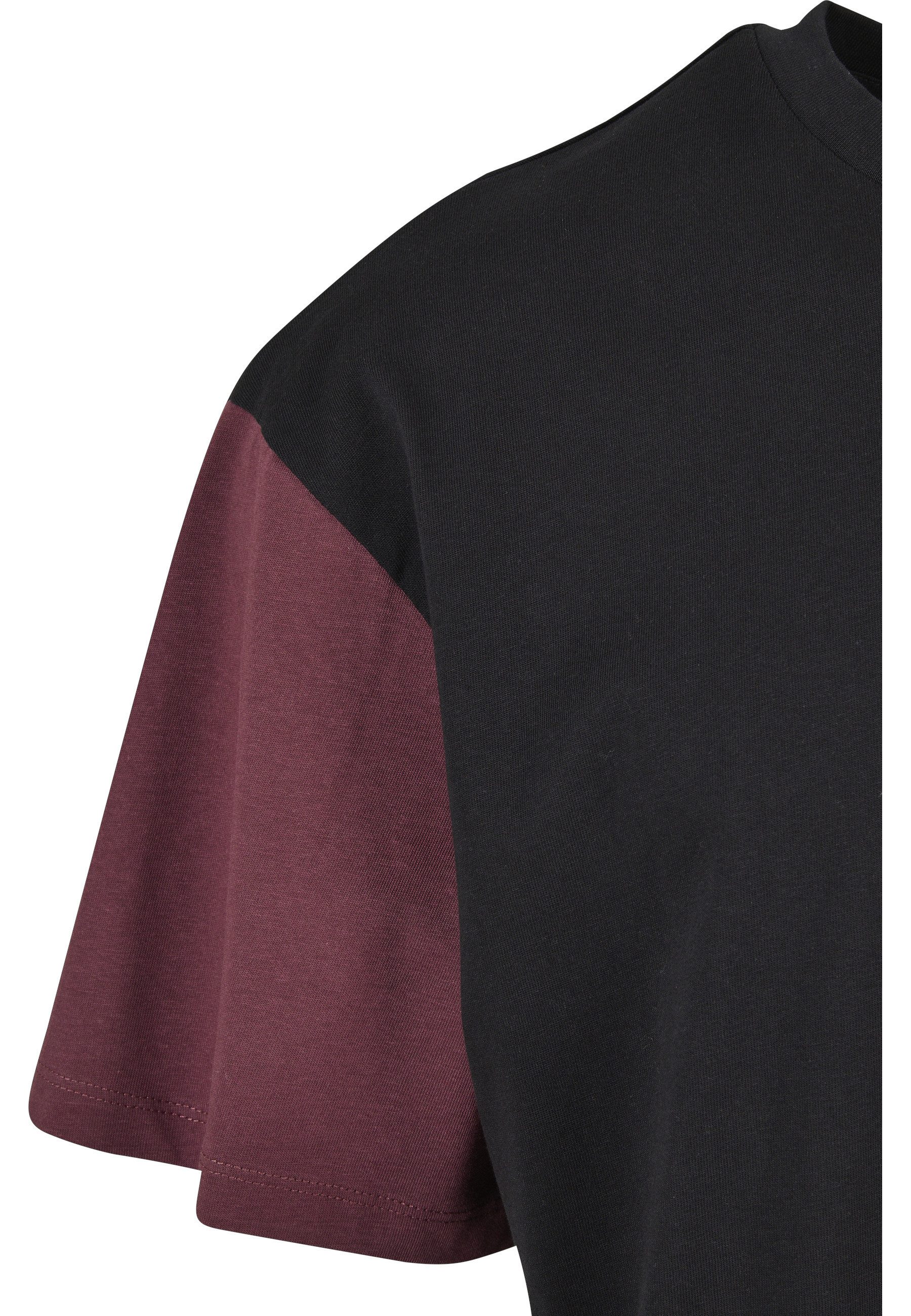 URBAN CLASSICS T-Shirt Urban Classics Herren Organic Oversized Colorblock Tee (1-tlg)