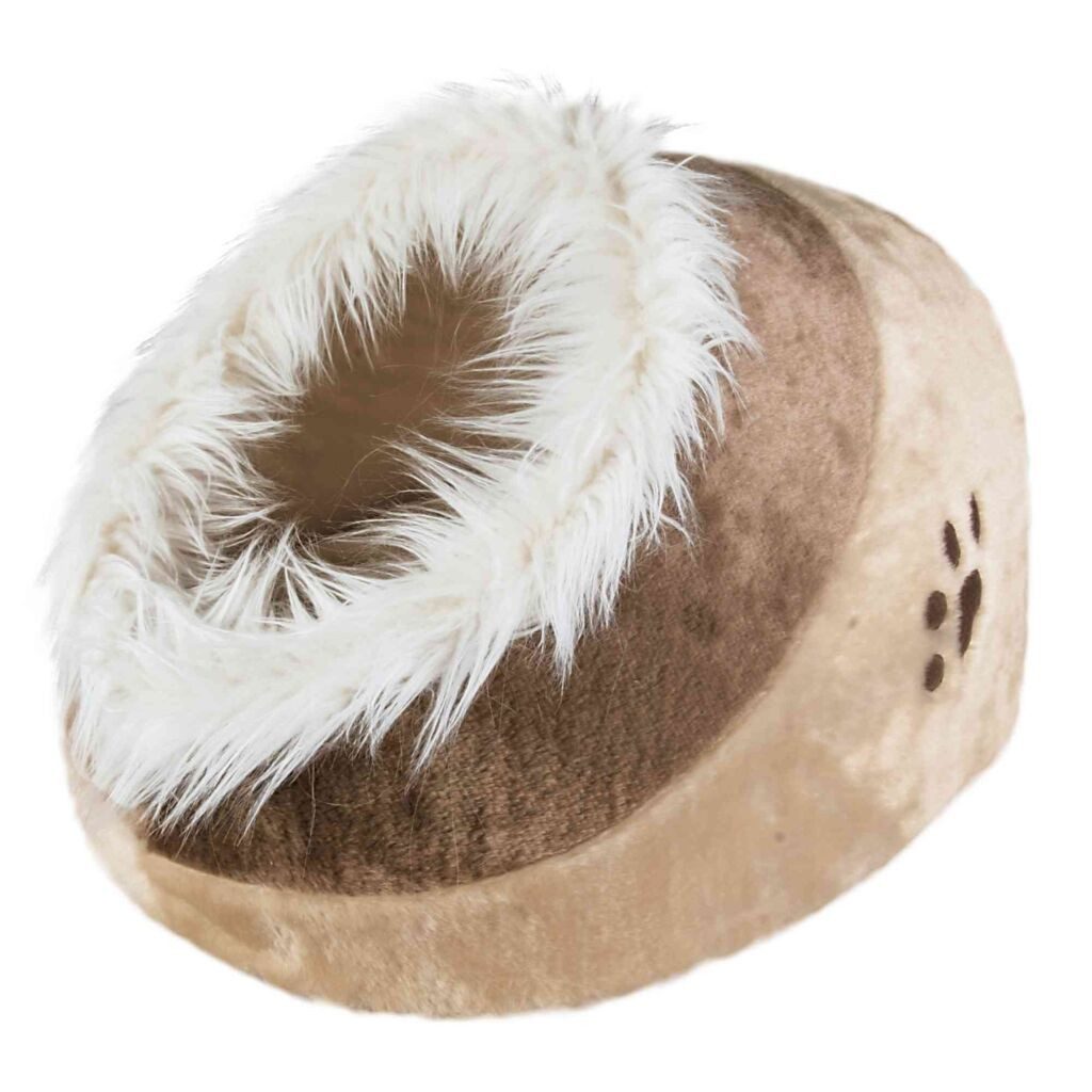TRIXIE Tierhöhle Höhle Minou - beige/braun - 41 × 30 × 50 cm