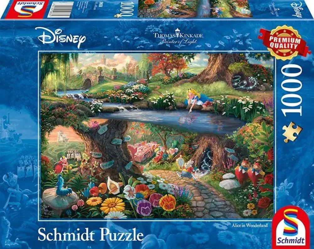Schmidt Spiele Puzzle Disney, Alice im günstig online kaufen