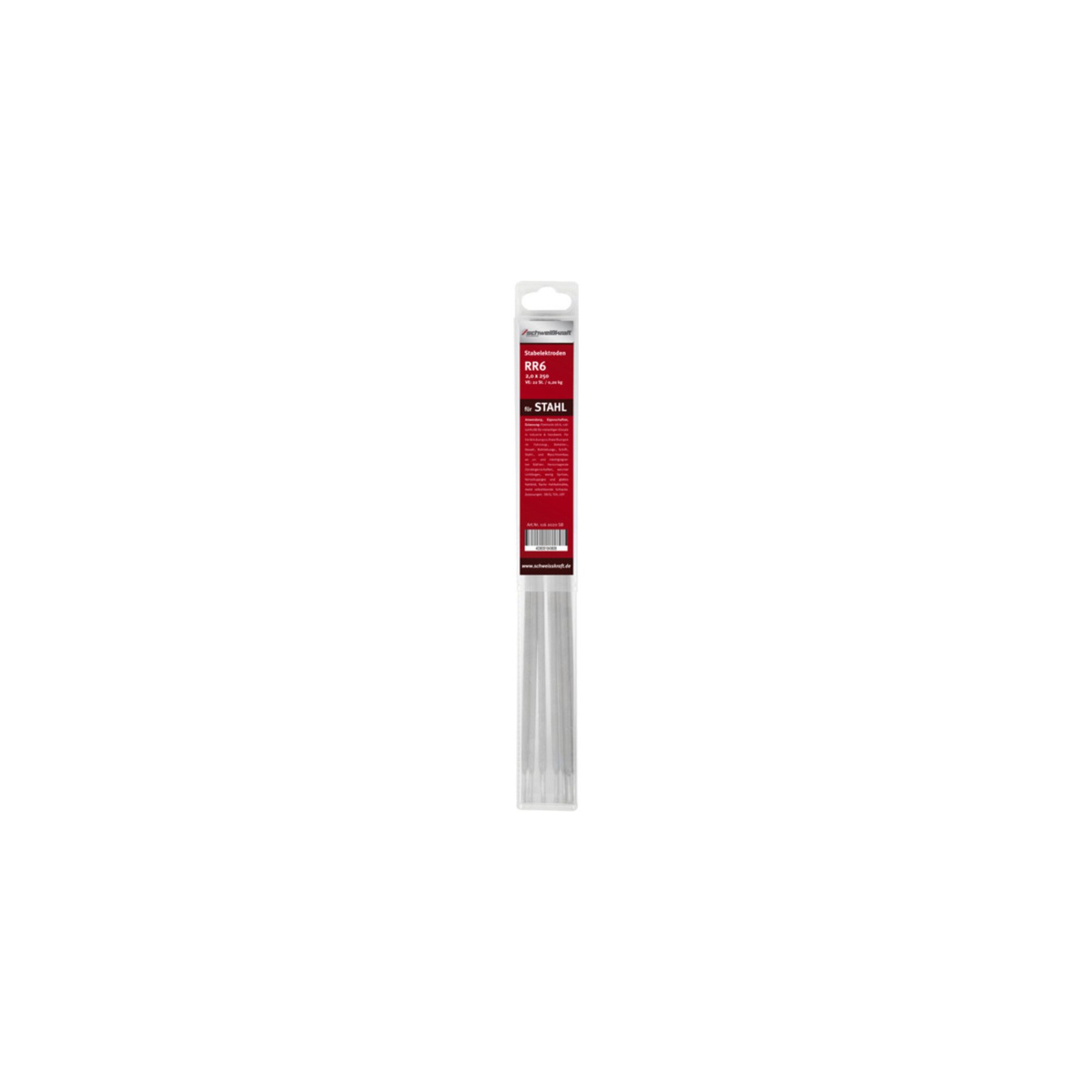 Schweißkraft Stabelektroden Schweißkraft Stabelektrode RR6 2,0 x 250