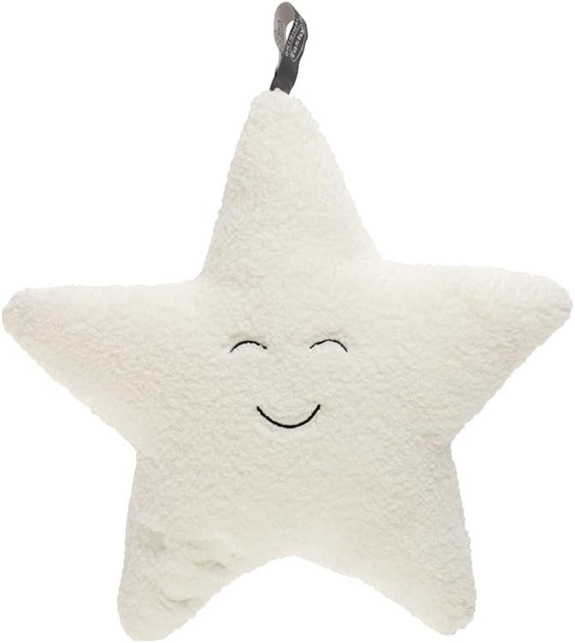 Fashy Wärmekissen Wärmekissen Stern, Flauschbezug mit Kirschkernfüllung 29*29cm
