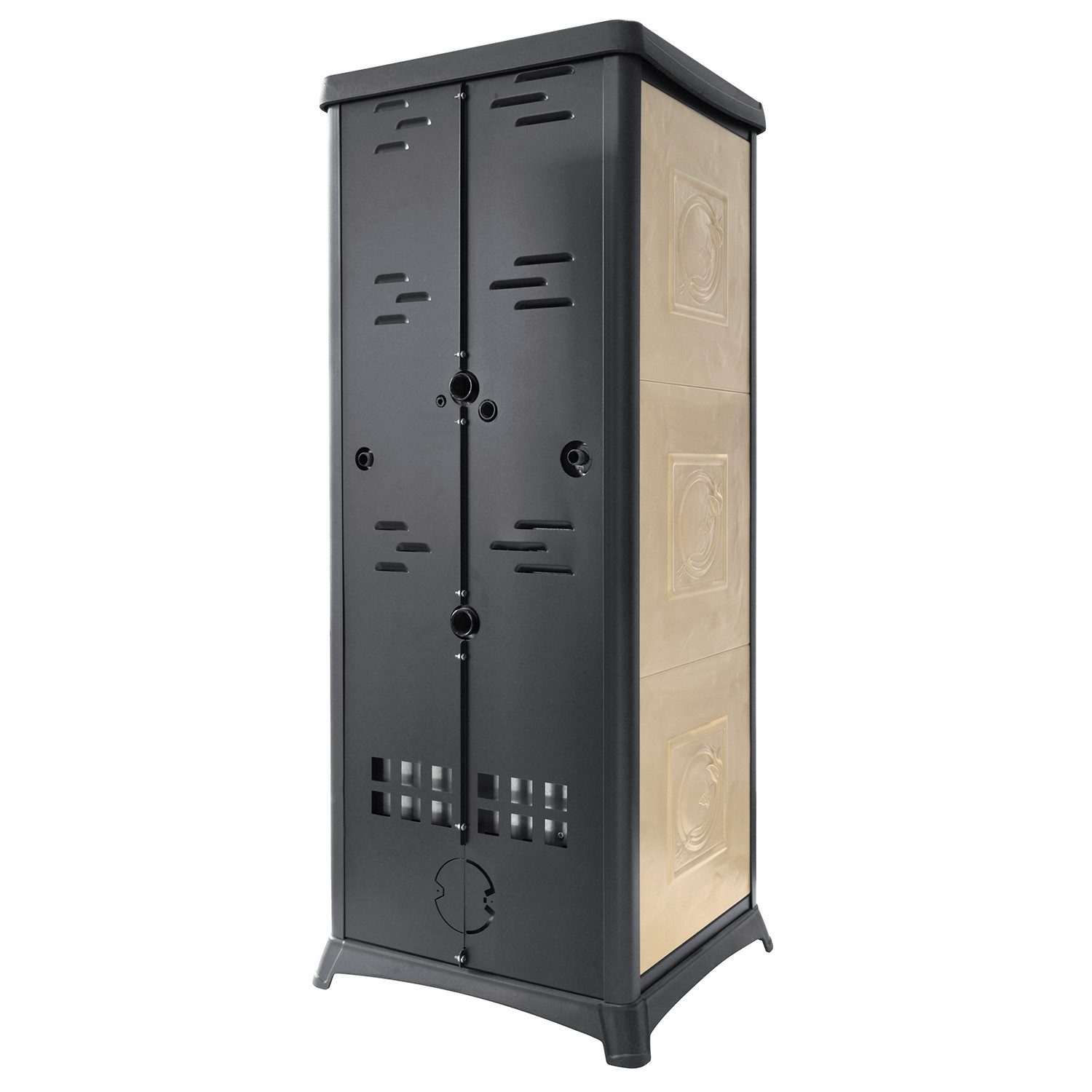 La Nordica Kaminofen La Nordica Termorossella Plus Forno DSA 4.0 Kaminofen Liberty Panna, 11.1 kW, Kaminofen wassergeführt