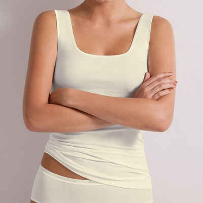 Pompadour Unterhemd Intime (Mehrpack, 3-St., 3 Stück) ohne Arm, Achselhemd, Modal-Qualität, im 3er Pack
