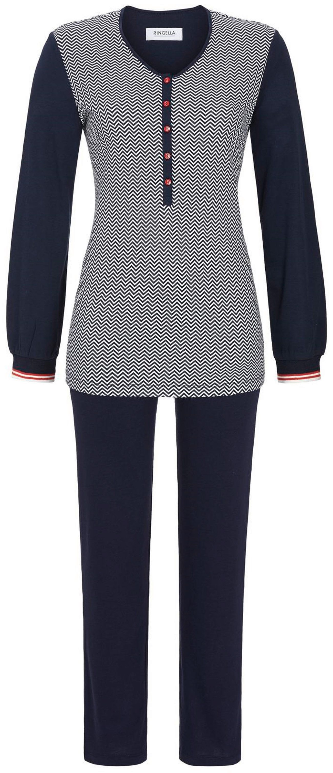 Ringella Schlafanzug Damen Pyjama lang (2 günstig online kaufen