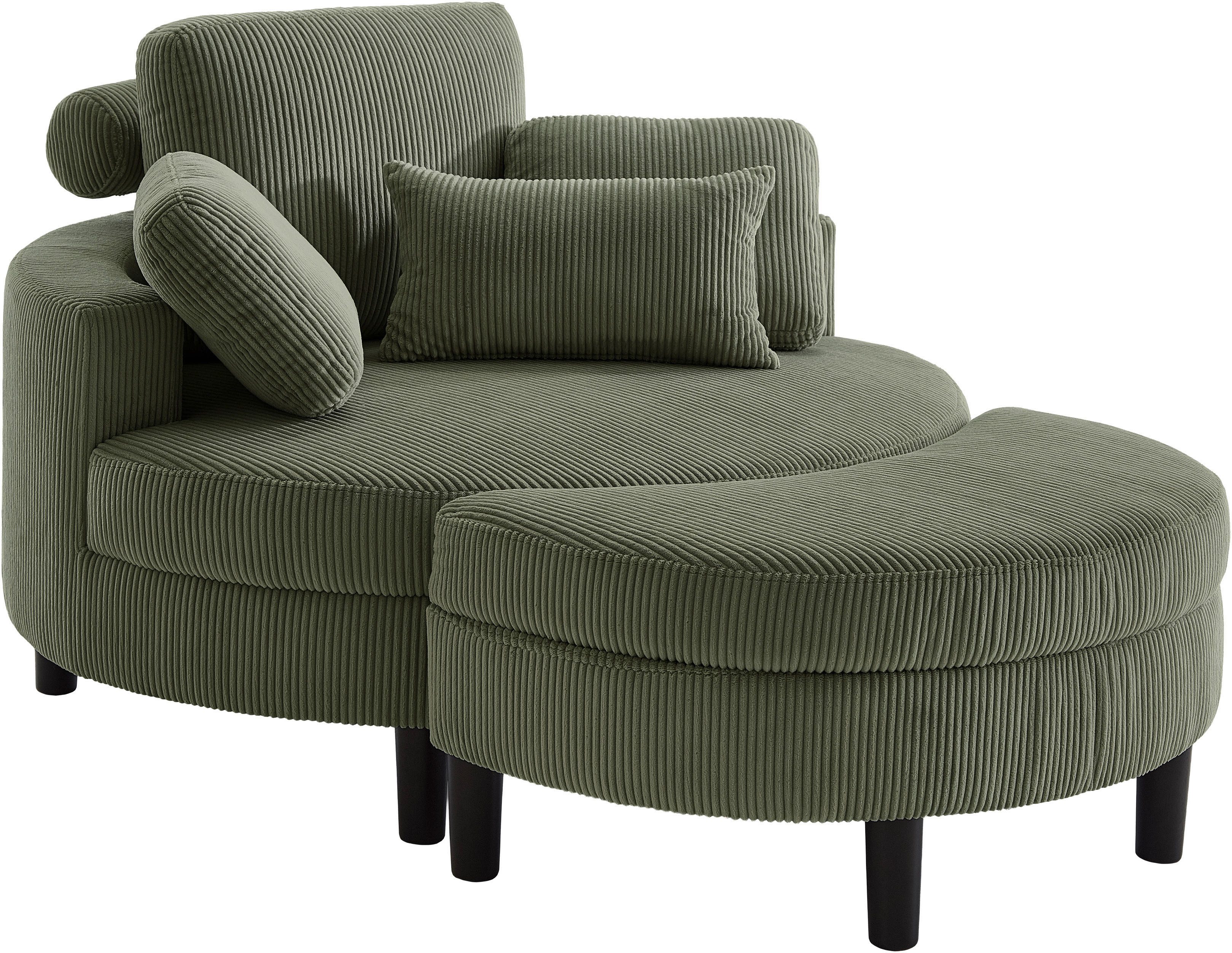 ATLANTIC home collection Loveseat Ravi, B: günstig online kaufen