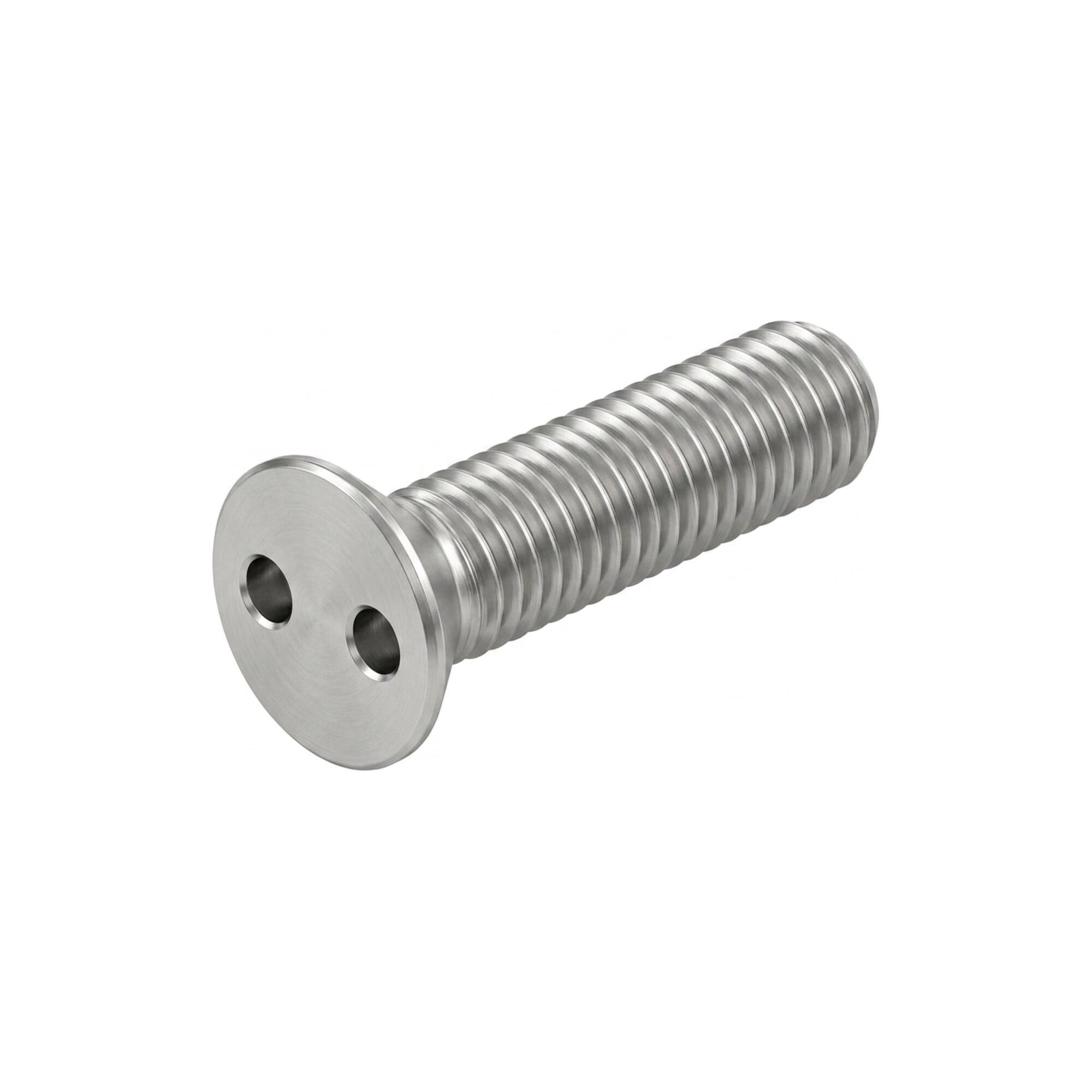 Contorion Schraube DIN 963 Diebstahlhemmende Senkkopfschraube M5x16 Edelstahl A2 blank Zw