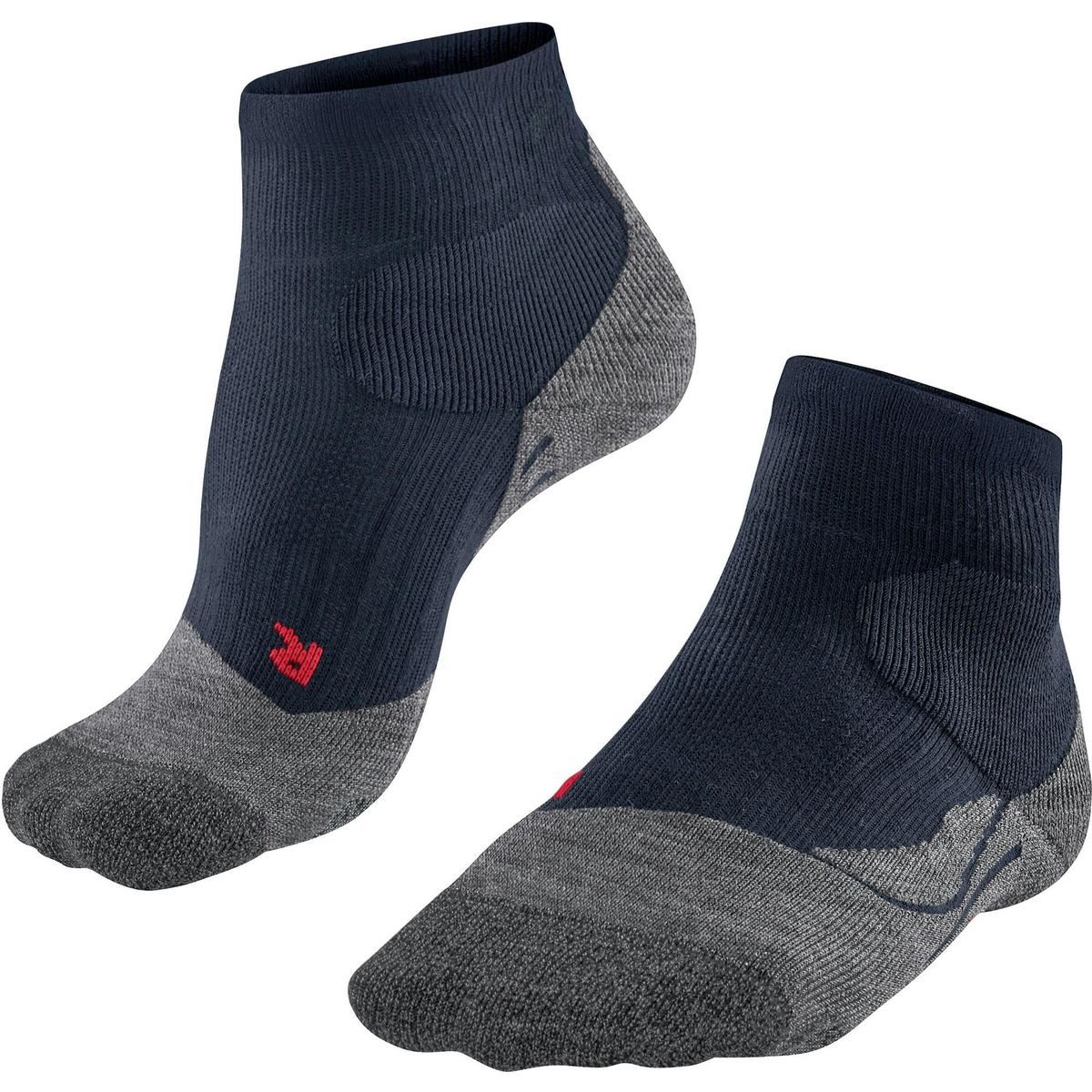 FALKE Wandersocken PL2 Short Herren Padel Kurzsocken Hochwertige, rutschfeste Padel-Socken mit anatomischer Passform und
