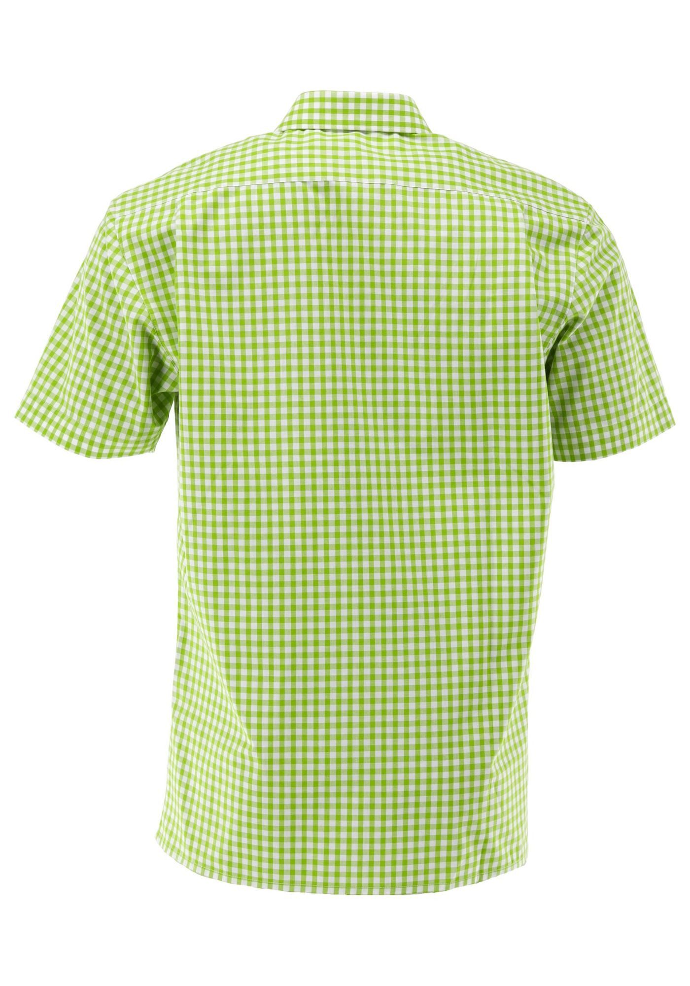 OS Trachten Trachtenhemd Zihul Kurzarmhemd mit aufgesetzter Brusttasche mit günstig online kaufen