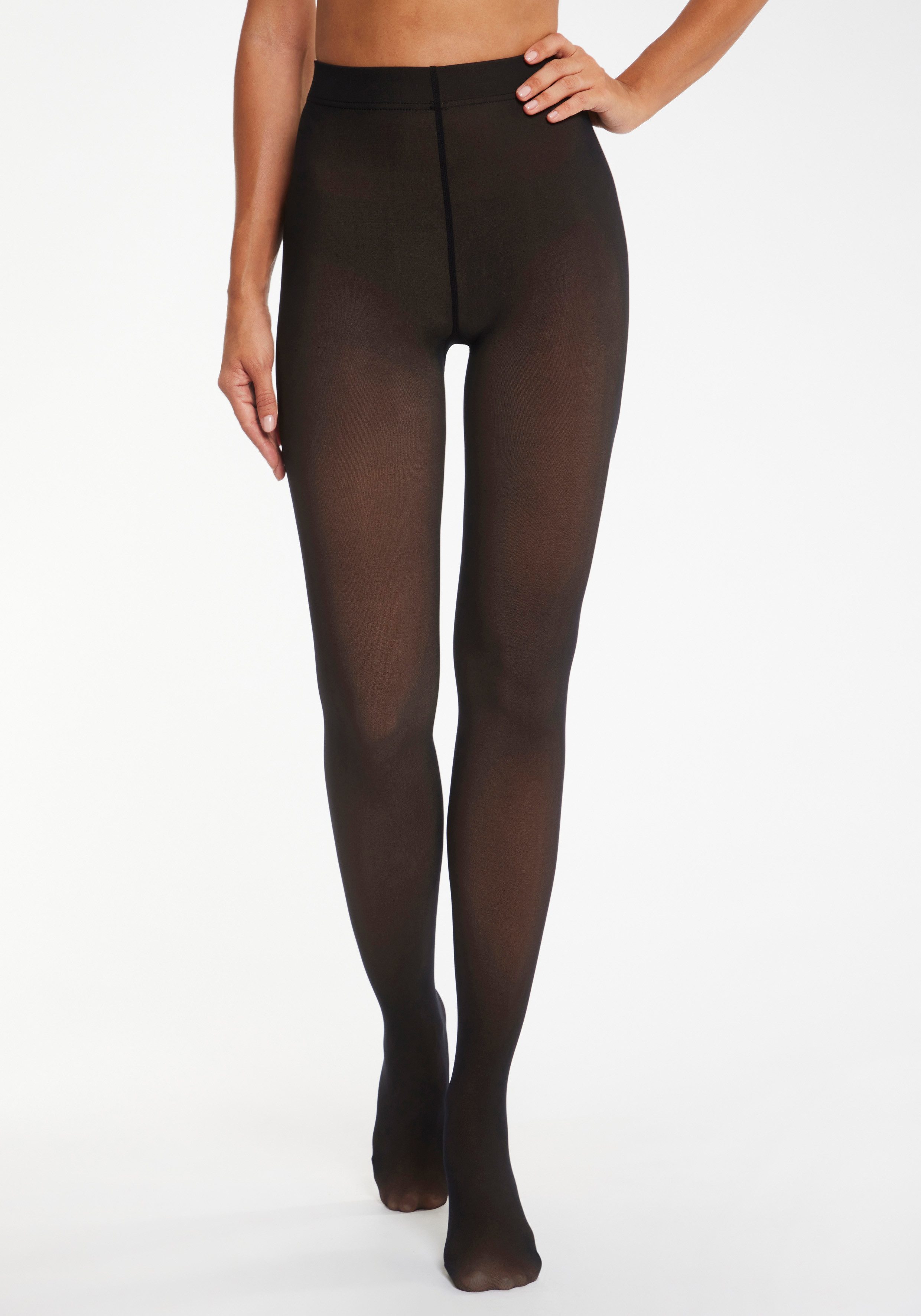 LASCANA Thermostrumpfhose wärmend trotz leichter transparenter Optik