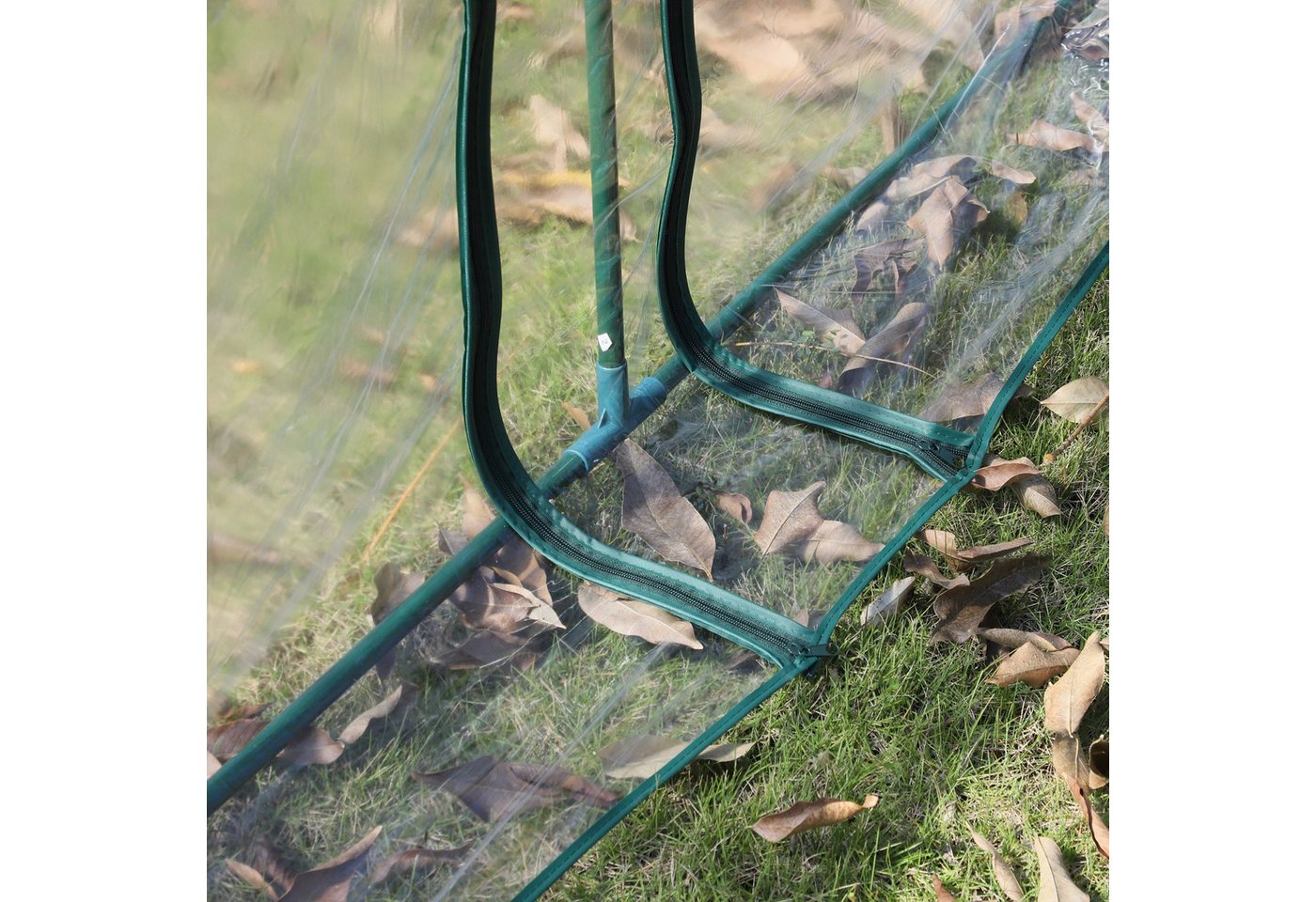 MC Star Gewächshaus 4 Fenster mit Reiß... MC Star Gewächshaus 4 Fenster mit Reiß...