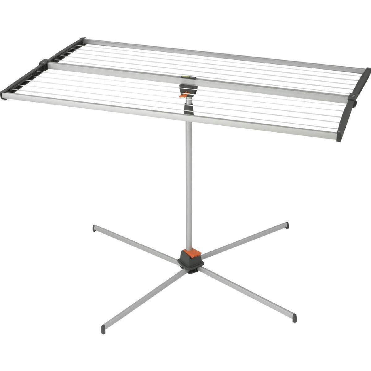 Juwel Flügelwäschetrockner Wäscheständer höhenverstellbar Standtrockner Wäschetrockner Länge 20m