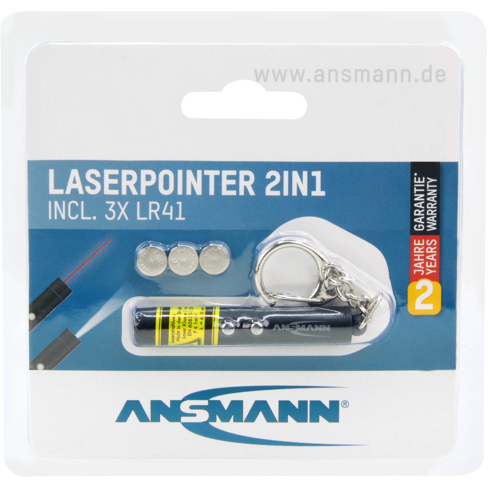 ANSMANN AG Laserpointer Ansmann Laserpointer 2in1
