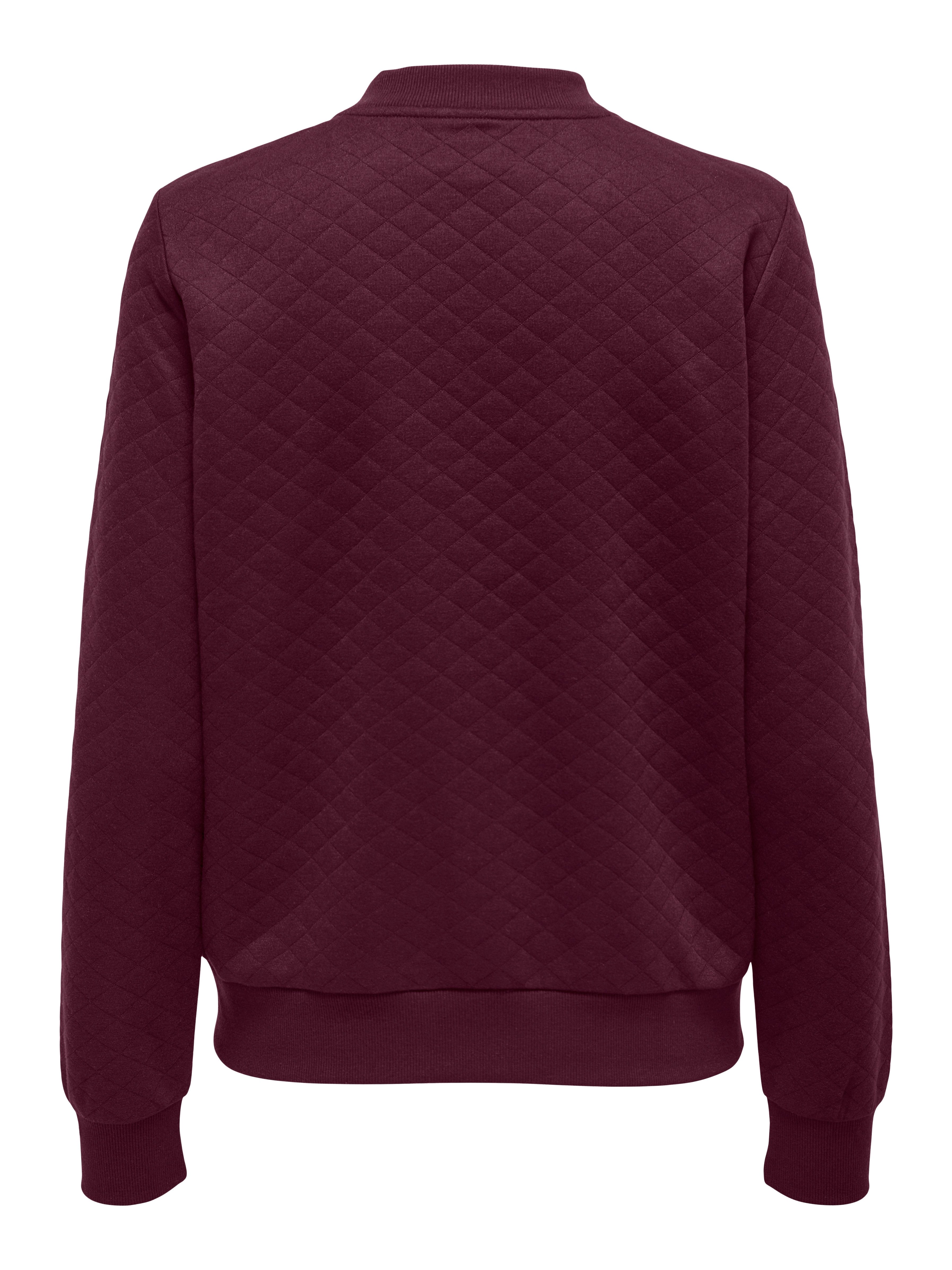 ONLY Sweatjacke ONLJOYCE L/S BOMBER SWT NOOS Polyester, regular fit