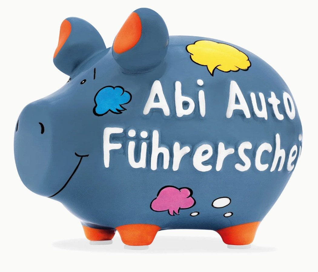 Sparschwein Company Spardose Sparschwein Company Sparschwein "Abi Auto Führerschein" B12,5×H9×T9