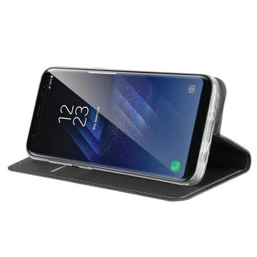 CoolGadget Handyhülle Magnet Case Handy Tasche für Samsung Galaxy S8 5,8 Zoll, Hülle Klapphülle Ultra Slim Flip Cover für Samsung S8 Schutzhülle