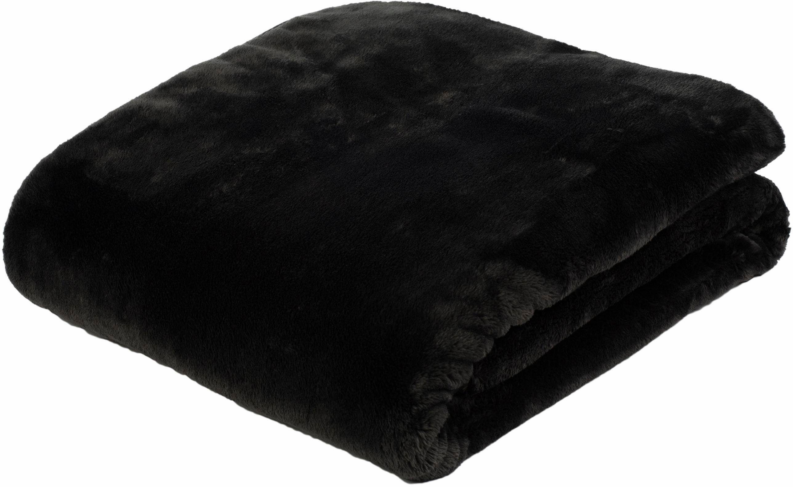 Wohndecke Premium Cashmere Feeling, Gözze, mit premium Cashmere Feeling, Kuscheldecke