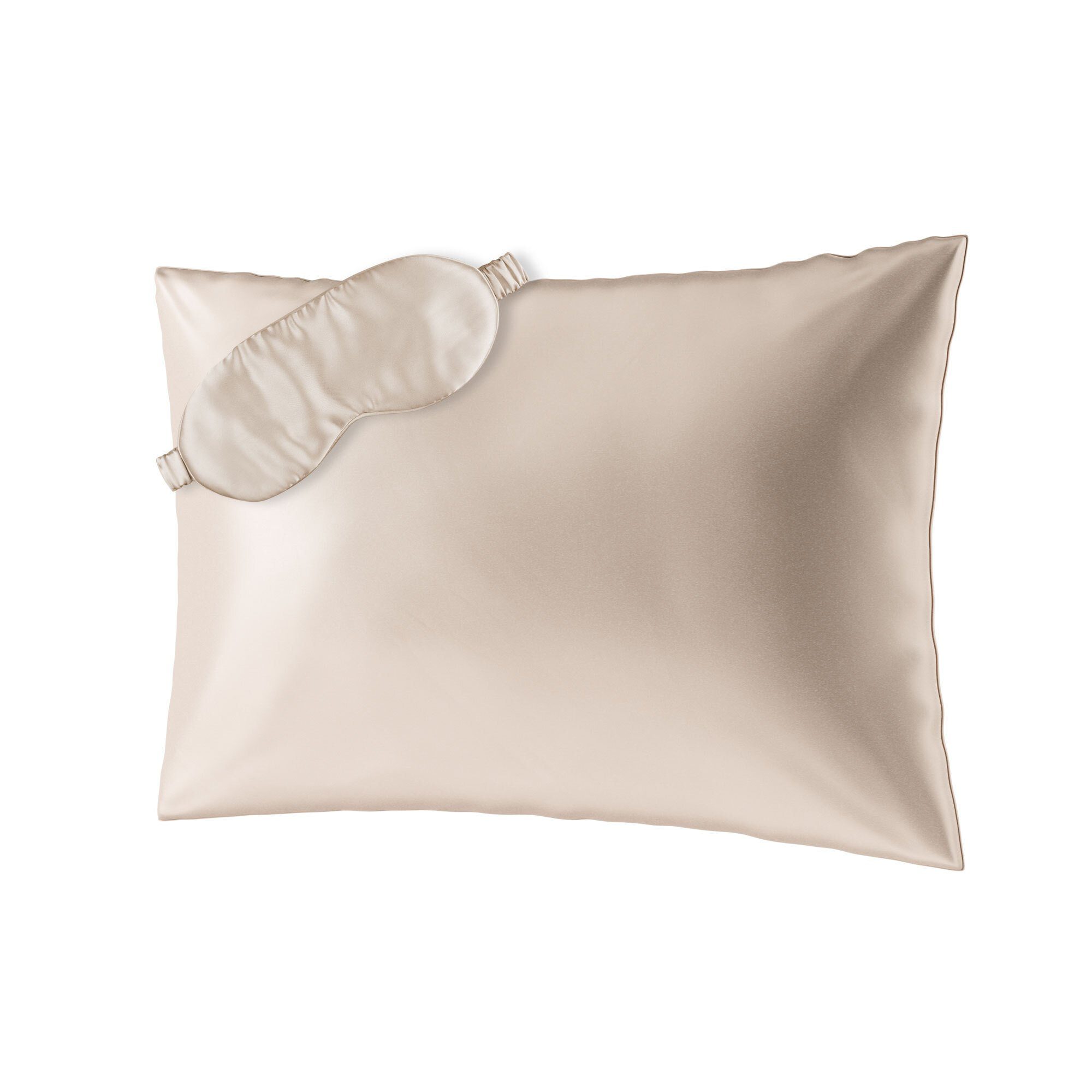 AILORIA Kissenbezüge BEAUTY SLEEP SET (70X50) Seidenkissenbezug + Maske