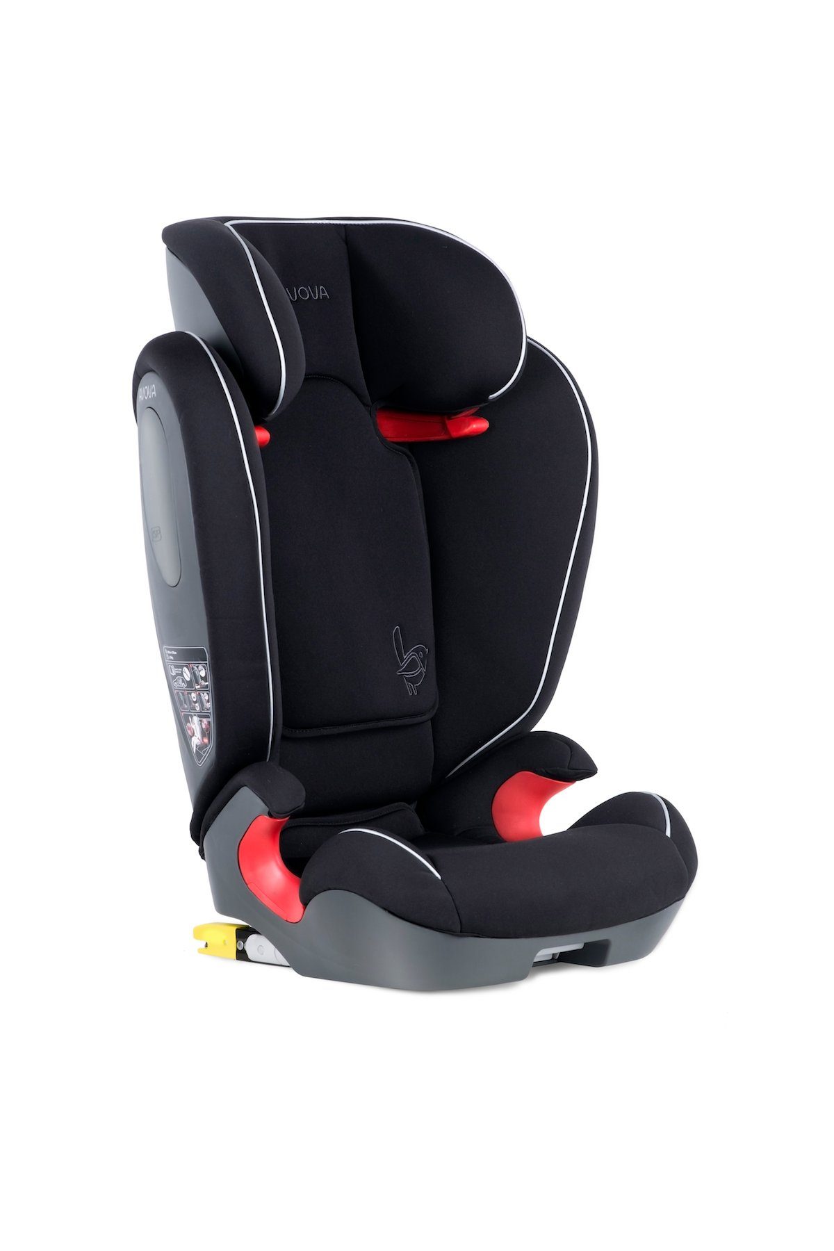 Avova Autokindersitz Avova Star-Fix Kindersitz ab 4 Jahren (ab 100 cm bis 150 cm) Pearl Black | Autokindersitze