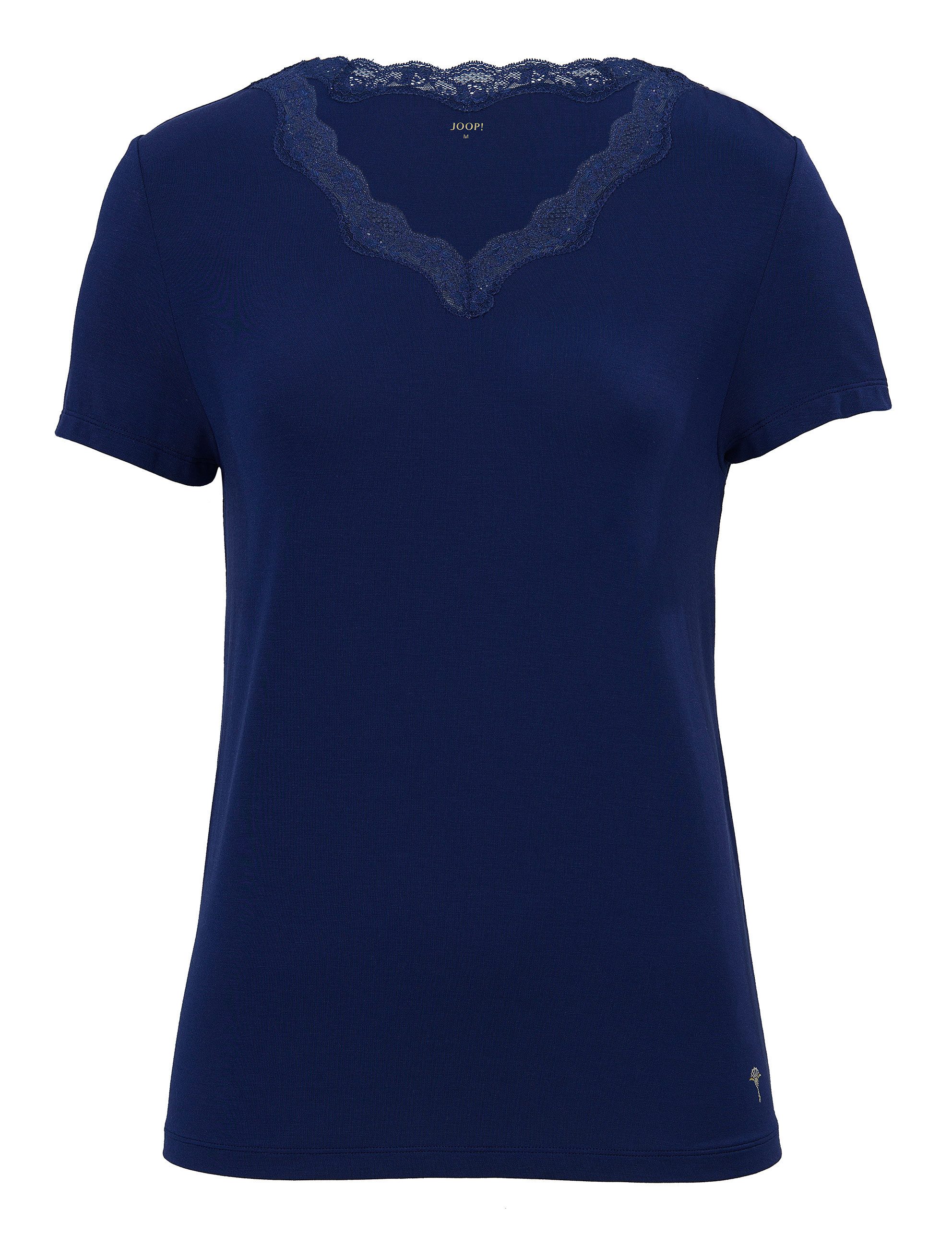 JOOP! Shorty Set (2 tlg) mit Spitzendetails, V-Ausschnitt, kurzärmelig günstig online kaufen