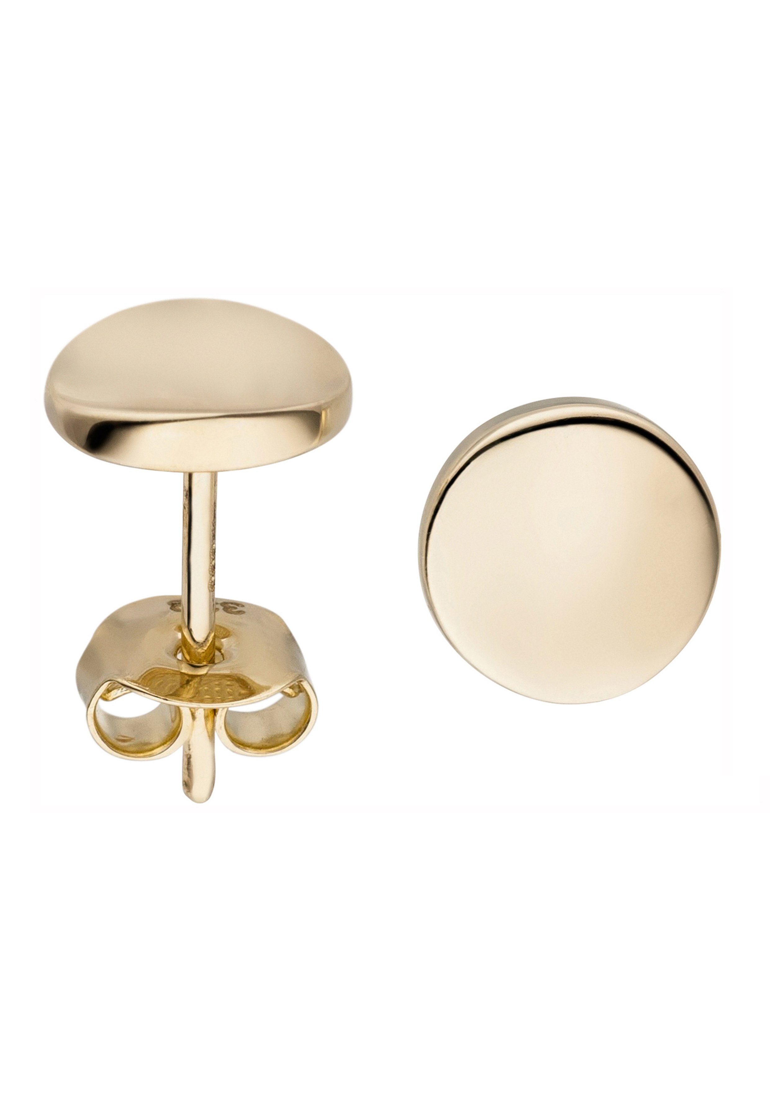 JOBO Paar Ohrstecker Ohrringe 7 mm, 333 Gold günstig online kaufen