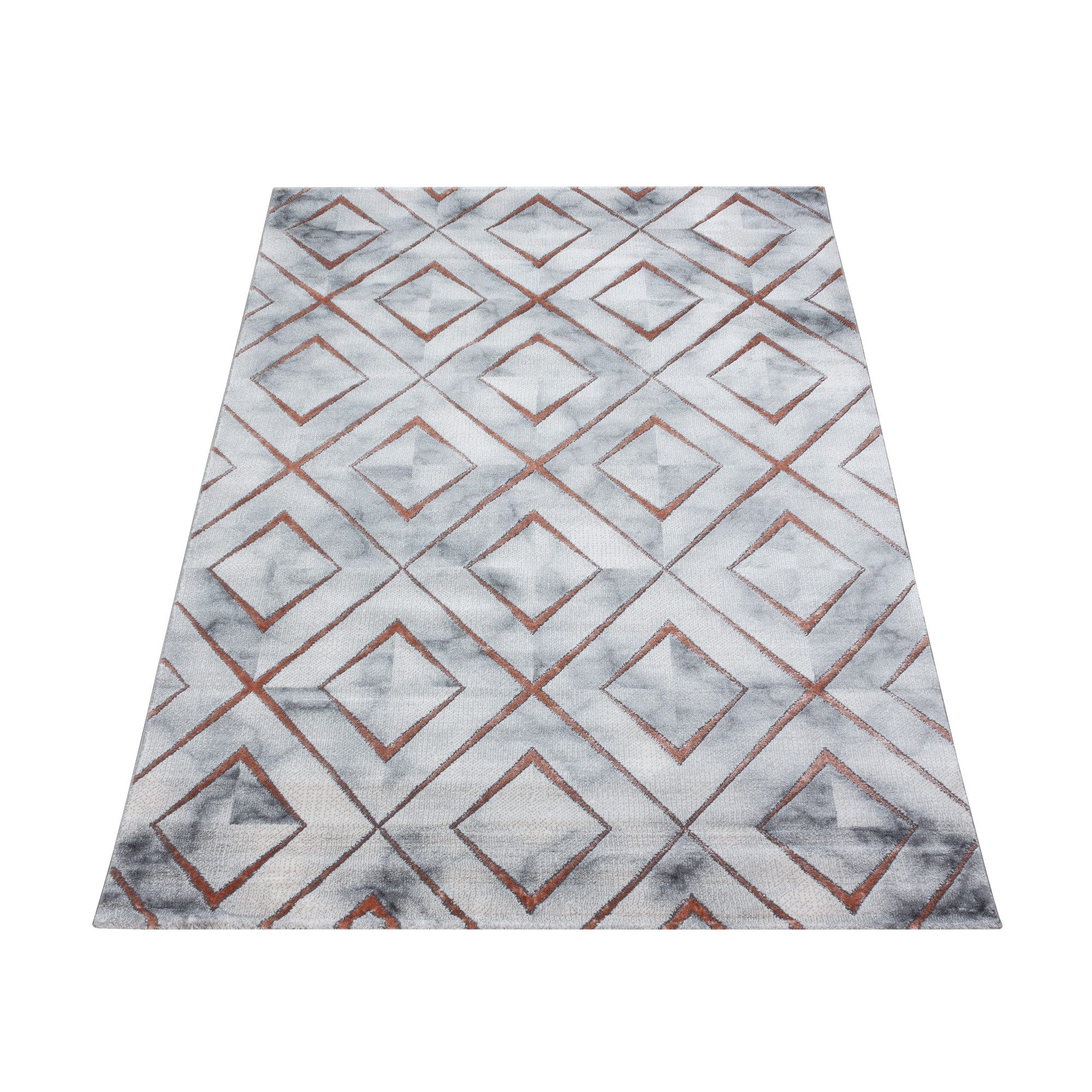 Carpettex Designteppich Marmor Design, Rechteckig, Höhe: günstig online kaufen