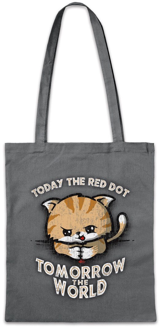 Beuteltasche Today The Red Dot Stofftasche Meow Cats Cat Katze Katzen Kitty Kitten