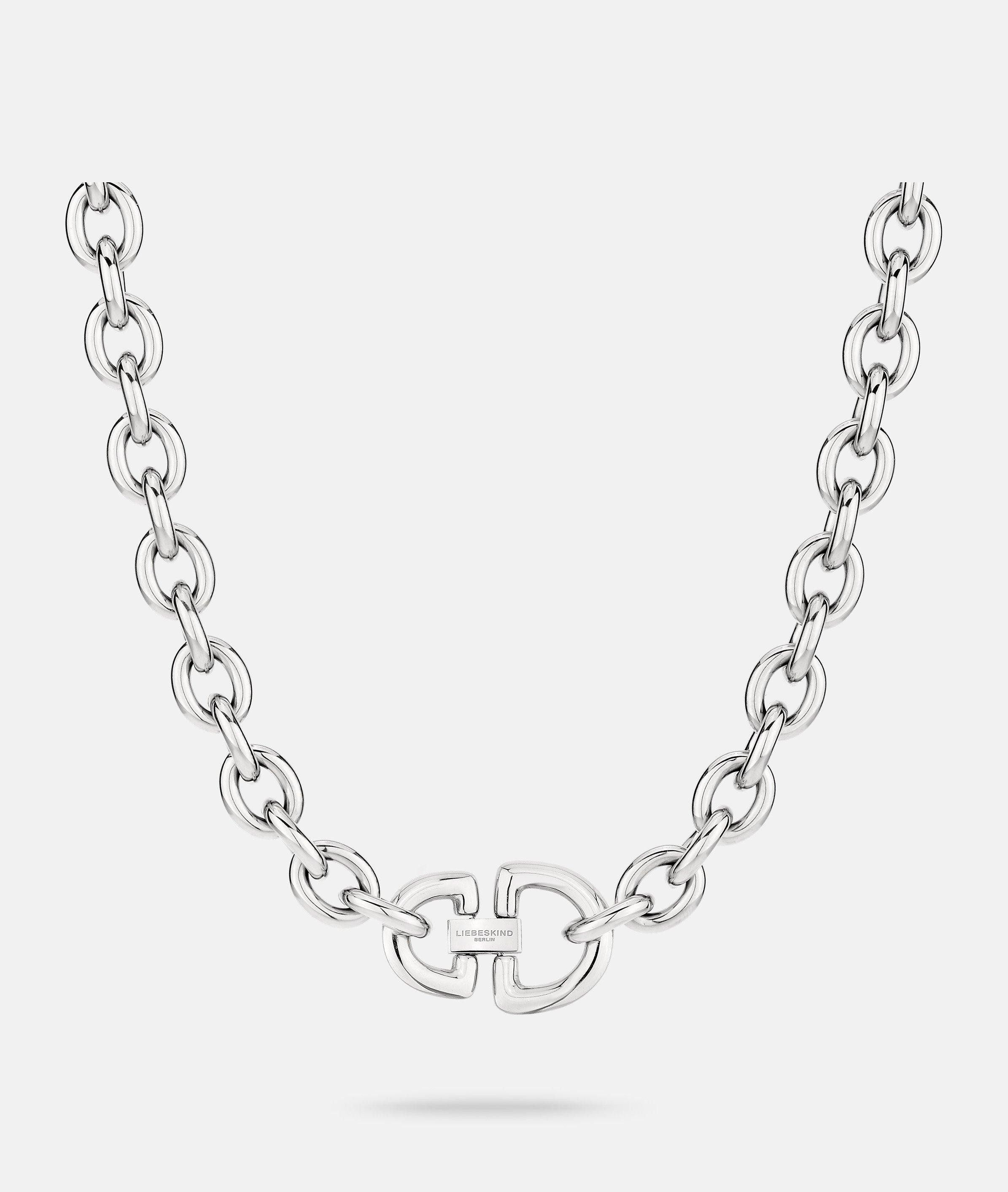 Kette mit Anhänger Schmuck Geschenk Edelstahl Halskette The D-Link Statement