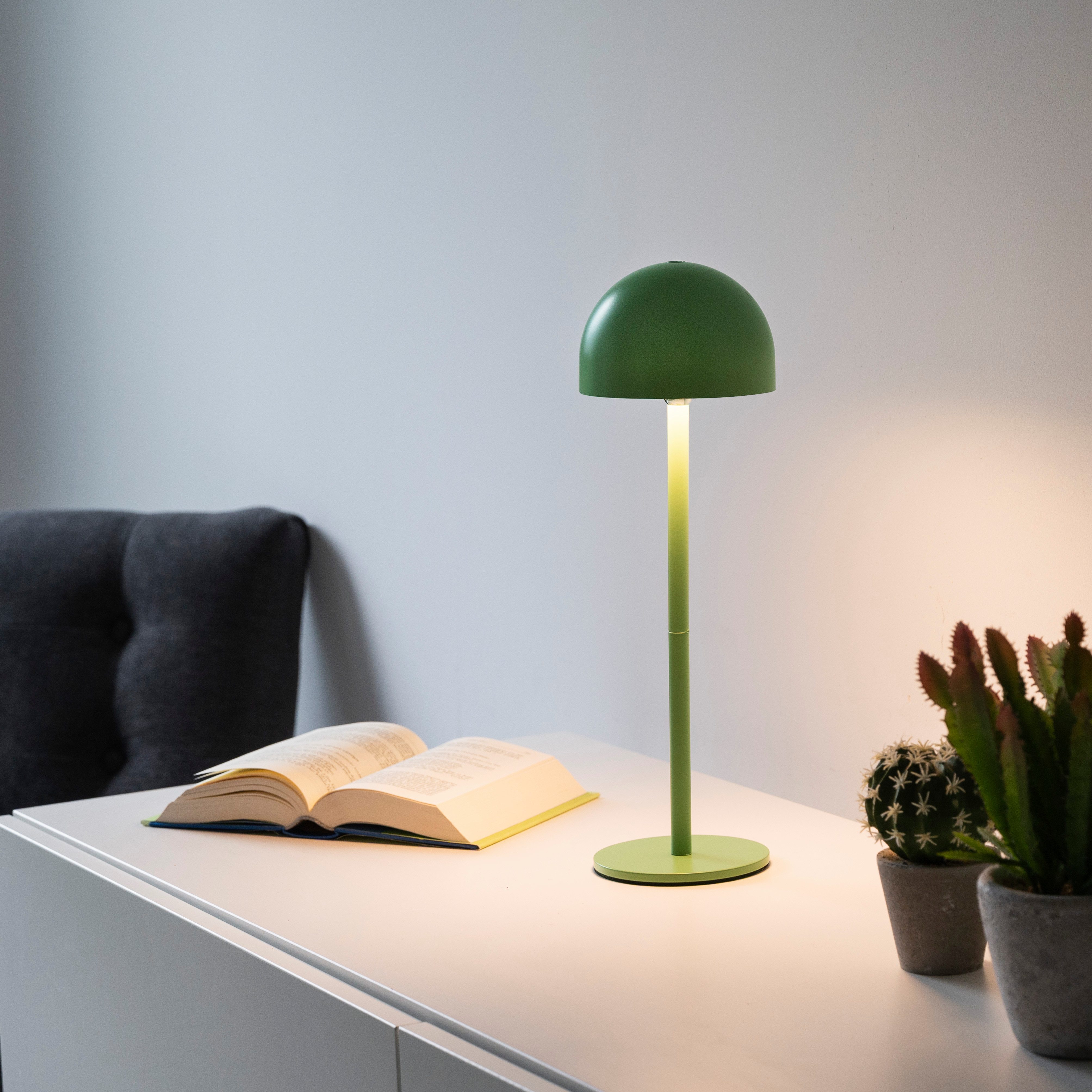 my home Tischleuchte Akku Tischleuchte Hesper Indoor Outdoor, magnetischer günstig online kaufen