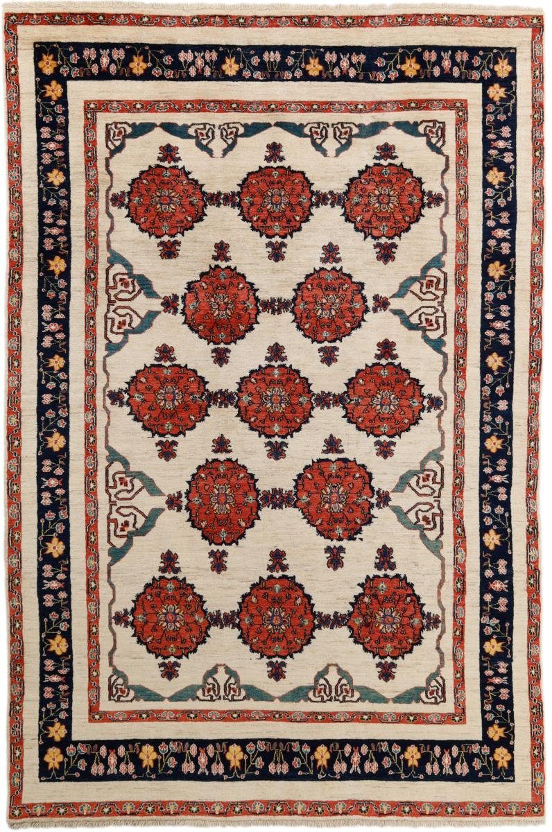 Orientteppich Ghashghai 191x291 Handgeknüpfter Orientteppich / Perserteppich, Nain Trading, rechteckig, Höhe: 12 mm