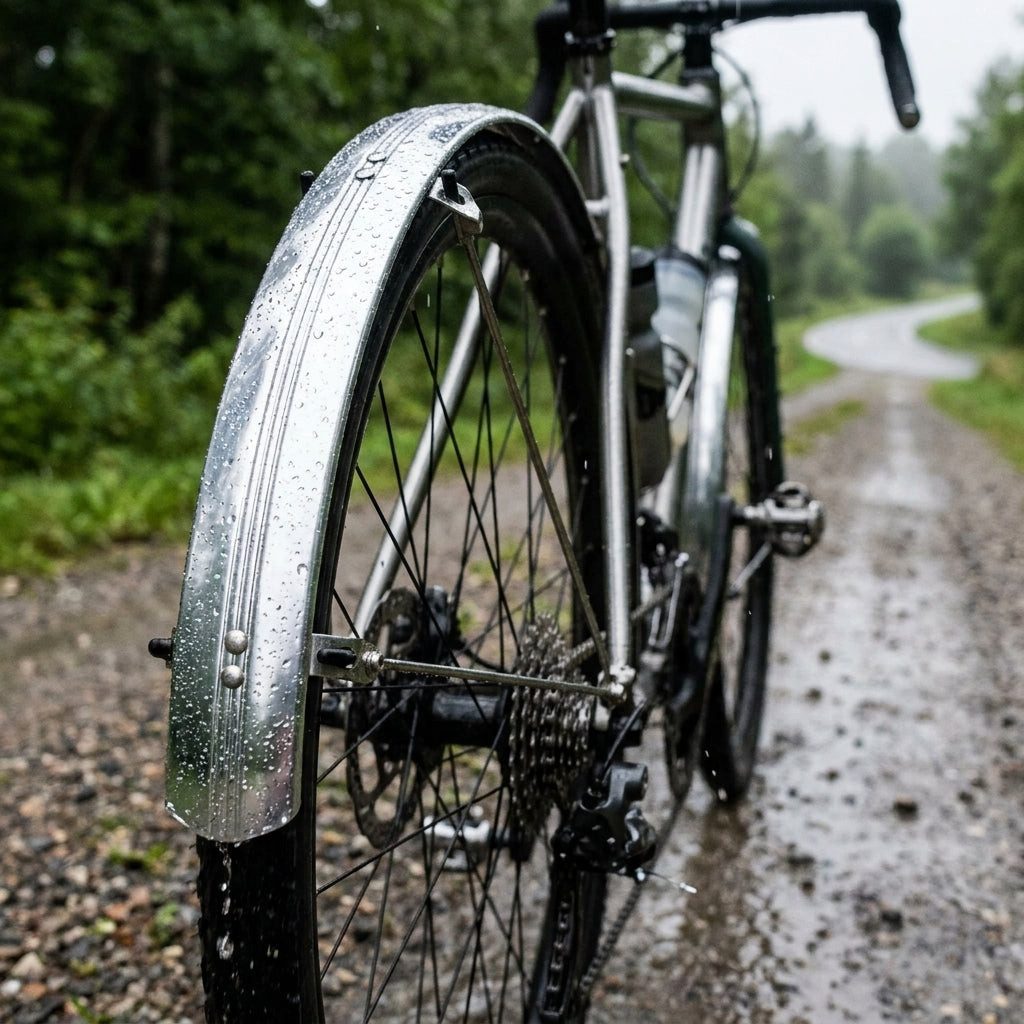 STRONGLIGHT Schutzblech Stronglight Schutzblechset Flat Aluminiu 26", silber, 42mm