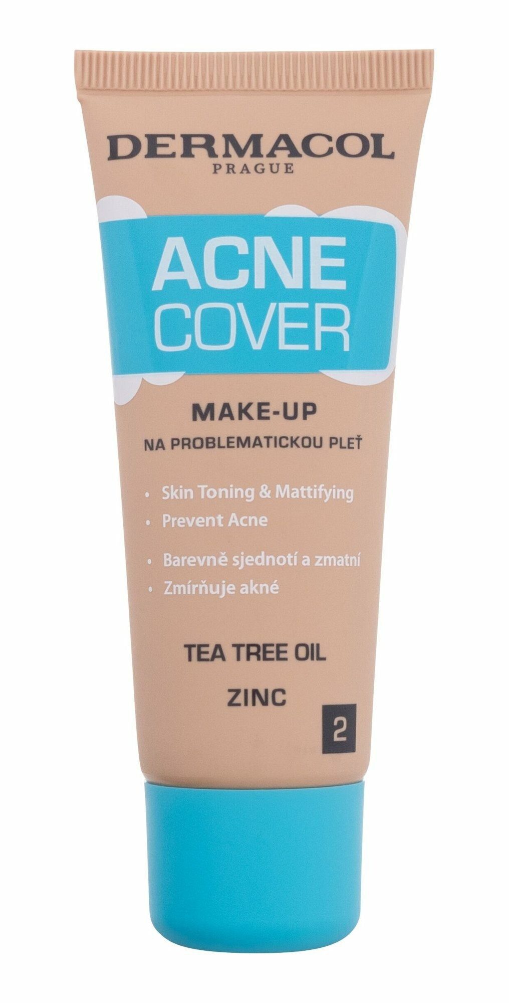 Dermacol Foundation Make-up for problematic Haut AcneCover 30ml - Shade: 2