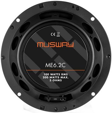 Musway ME6.2C 16,5cm Lautsprecher System Auto-Lautsprecher (Musway ME6.2C - 16,5cm Lautsprecher System)