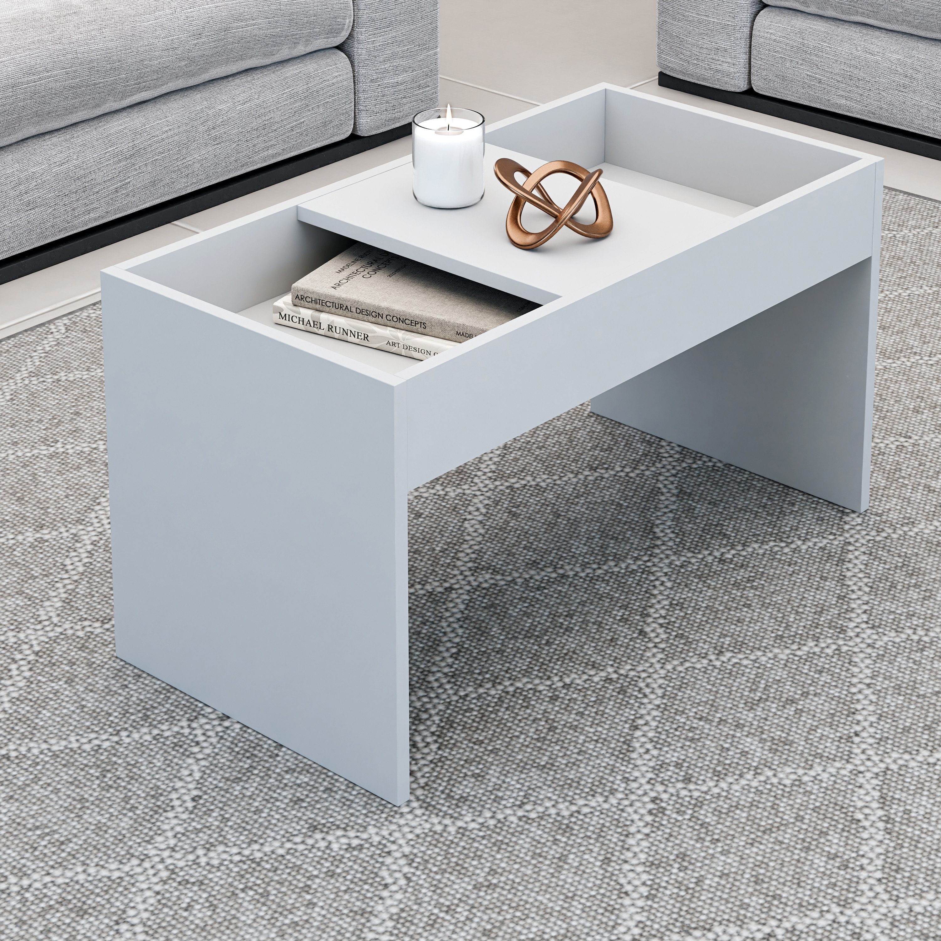 VCM Couchtisch Holz Beistelltisch Couchtisch Sofatisch Mantila, Pflegeleicht