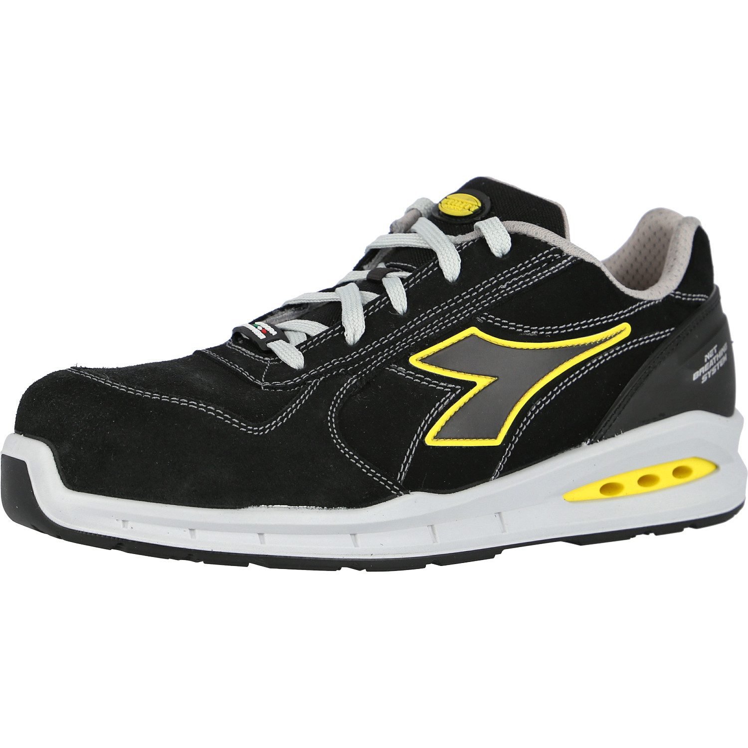 Diadora Sicherheitshalbschuhe S3S "RUN NET AIRBOX LOW" schwarz Sicherheitsschuh