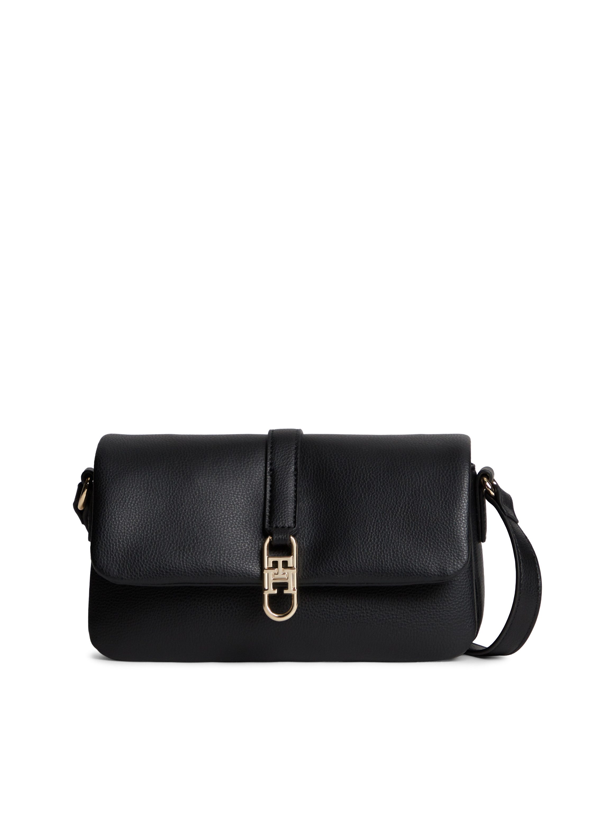 Tommy Hilfiger Mini Bag TH LIBRE MINI CROSSOVER, Damen Umhängetasche, Schultertasche mit TH-Schmuckverschluss