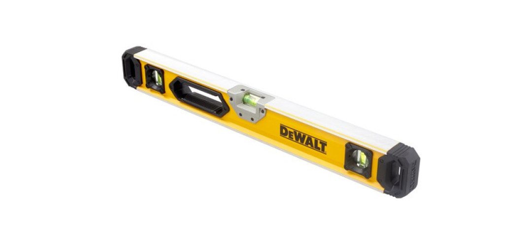 DeWalt Wasserwaage Wasserwaage DEWALT 120 cm mit 3 Libellen DWHT0-43248