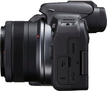 Canon EOS R10 Systemkamera (RF-S 18-45mm F4.5-6.3 IS STM, 24,2 MP, Bluetooth, WLAN, inkl. RF-S 18-45mm Objektiv)