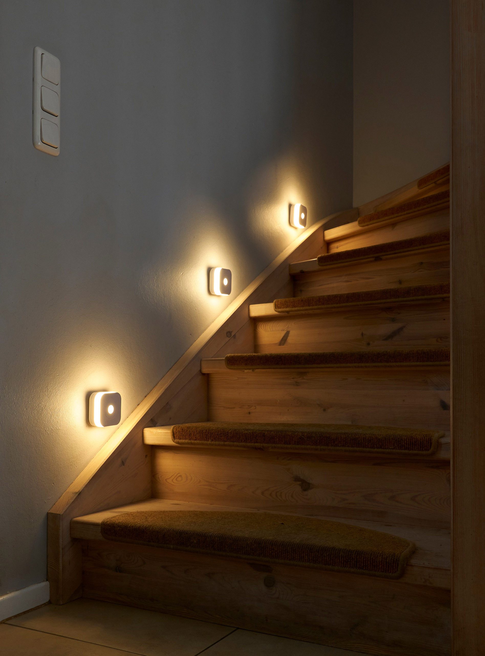 IC Home LED Nachtlicht LED Nachtlicht mit Bewegungsmelder für Innen und Auß günstig online kaufen