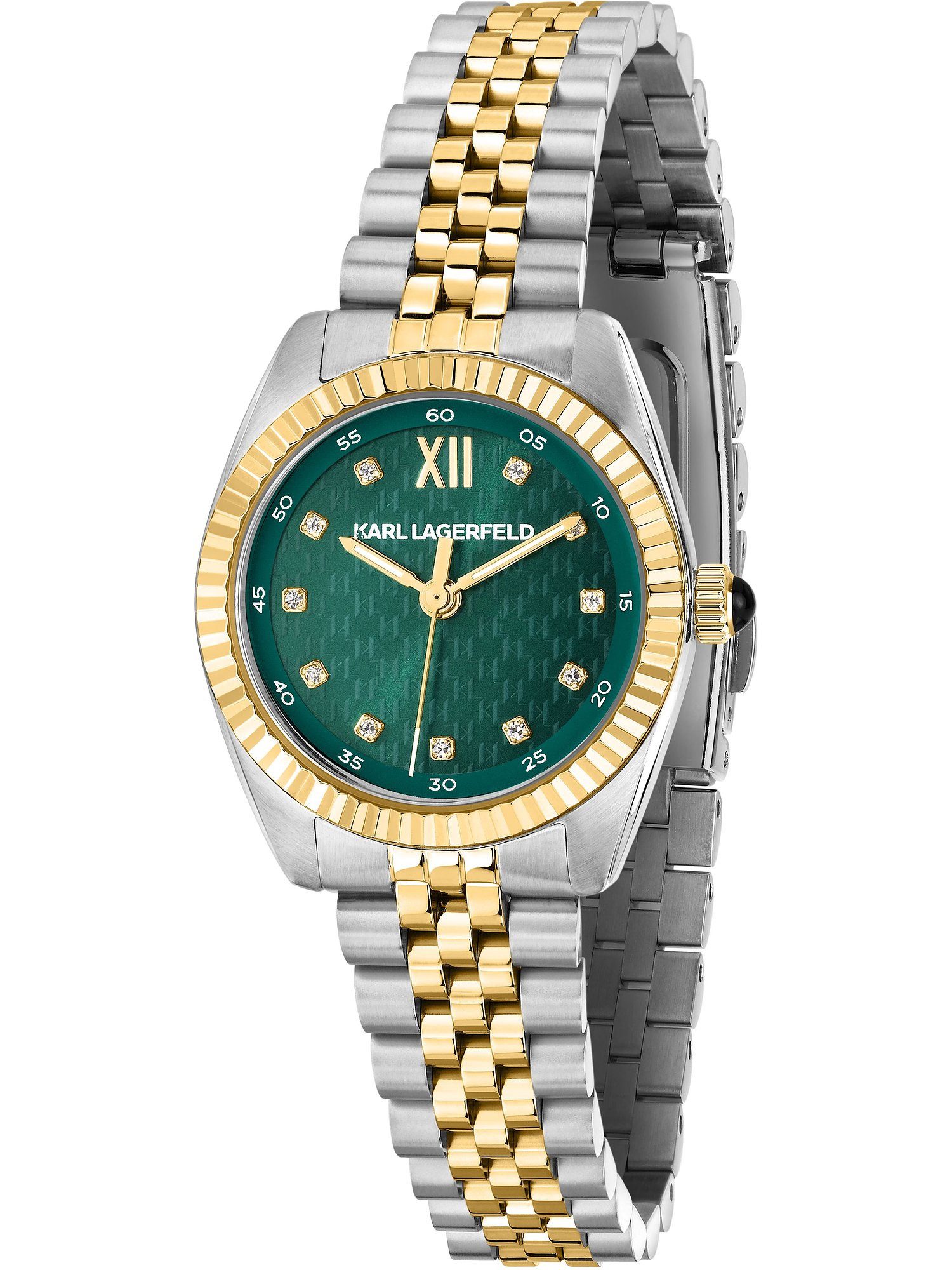 KARL LAGERFELD Quarzuhr Karl Lagerfeld Damen-Uhren Analog Quarz, Klassikuhr