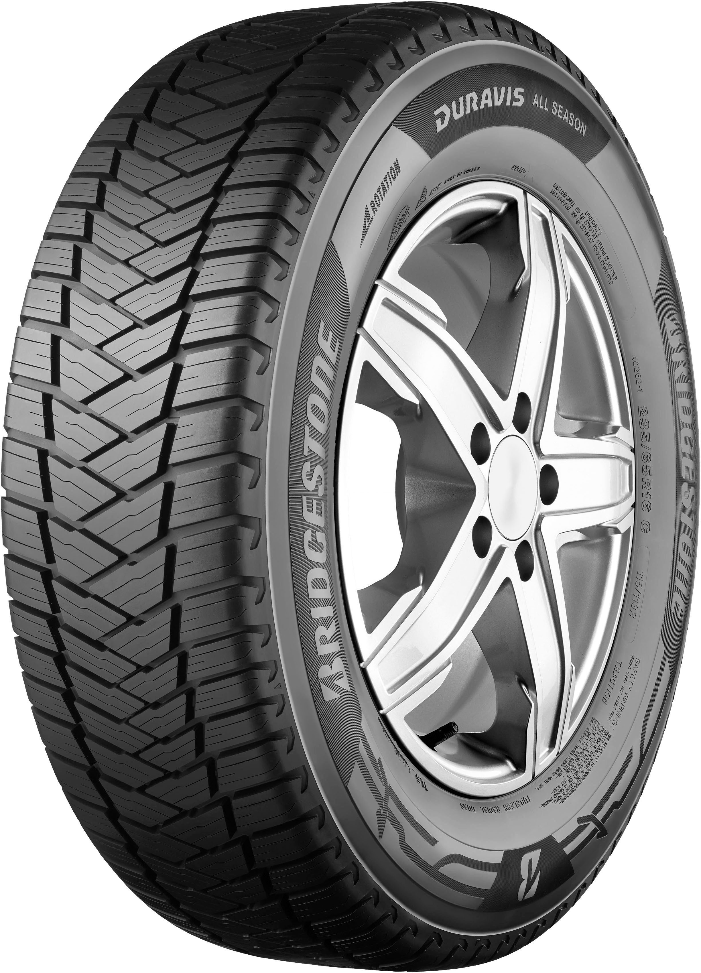 Bridgestone Ganzjahresreifen BRIDGESTONE, 1-St.