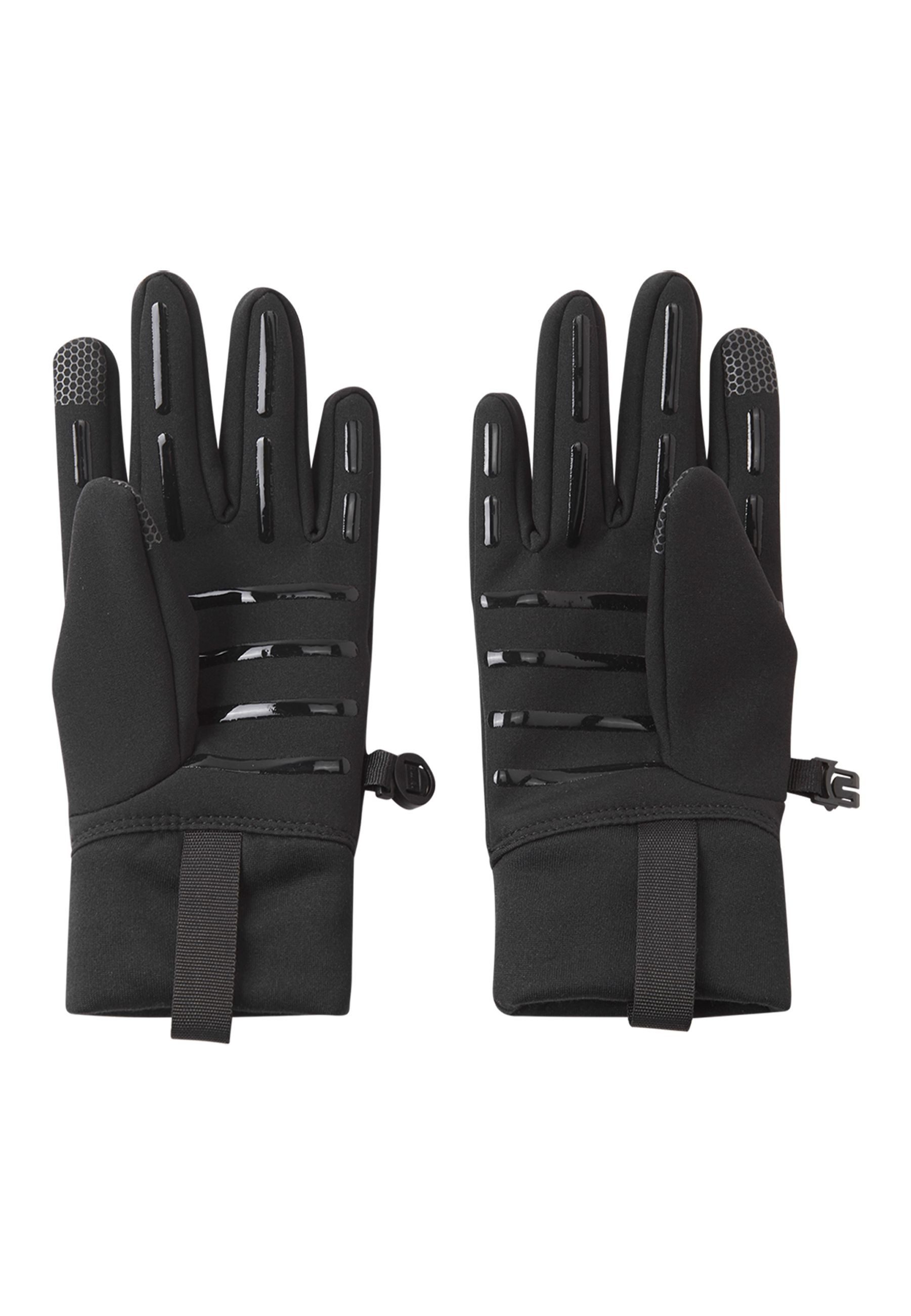 reima Multisporthandschuhe OTAPA Softshell Handschuhe (1-St., atmungsaktiv, wasserabweisend und winddicht) Verstärkung an Handfläche und Daumen