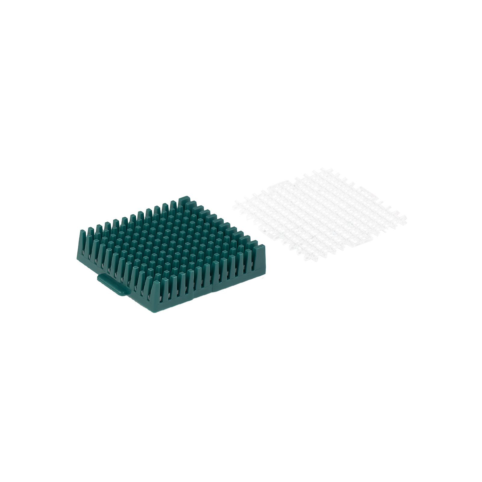 Genius Gemüseschneider Nicer Dicer smart XXL-Messereinsatz, 20 x 20 mm (Set 2-tlg) hochwertigem Edelstahl mit Reinigungsgitter