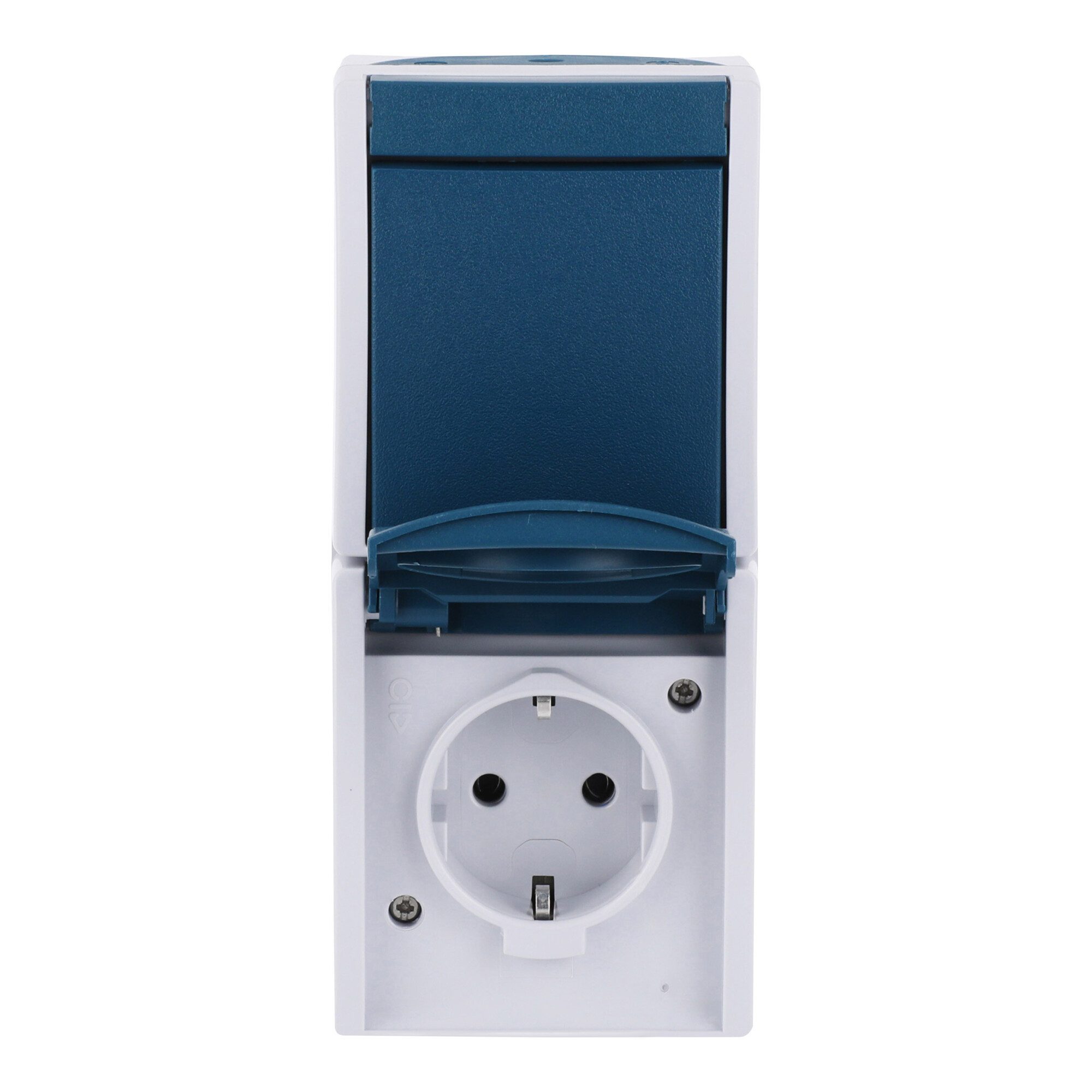 Busch-Jaeger Schalter Busch-Jaeger Kombination Steckd.+We.schalter 2601/6/20 EW-53