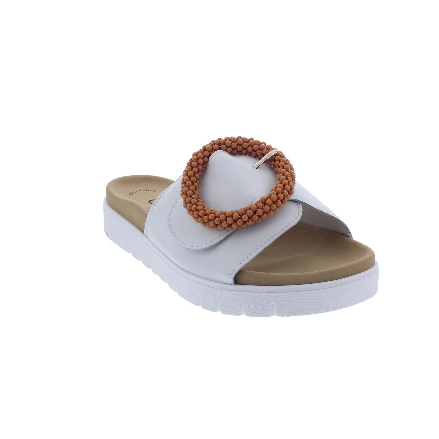 Gabor Gabor Pantolette 63.745.21, Glattleder, weiss günstig online kaufen