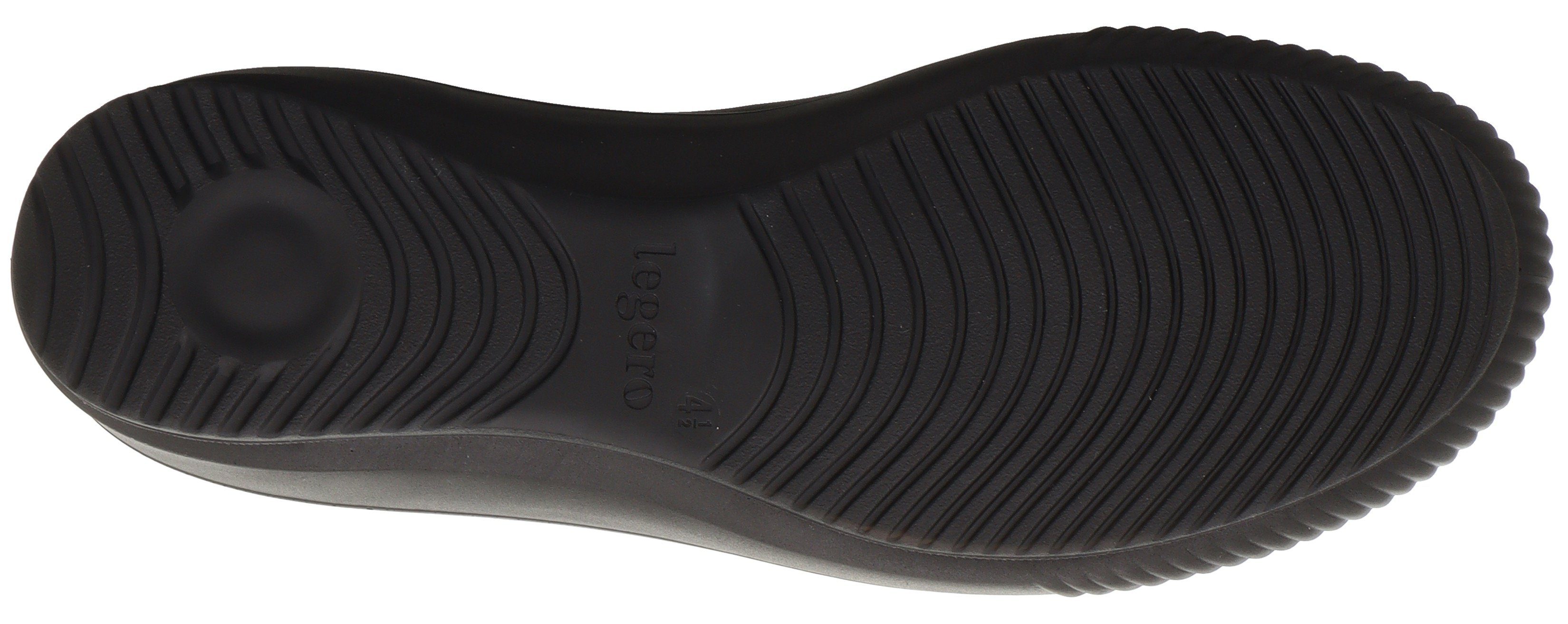 Sneaker Reißverschluss 5.0 Legero schwarz mit TANARO seitlichem