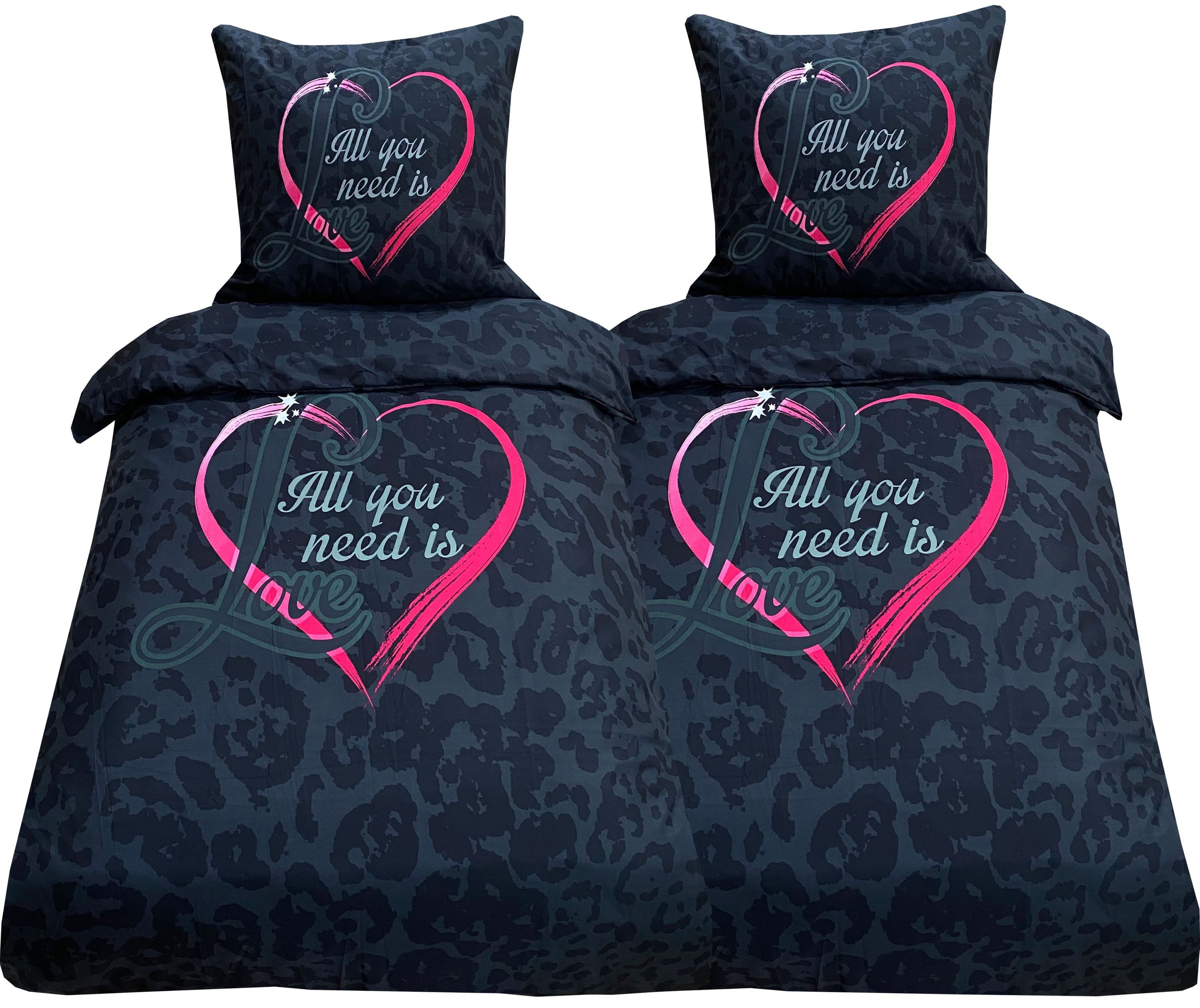 Visaggio Bettwäsche Mikrofaser 135x200 155x200 155x220 günstig online kaufen