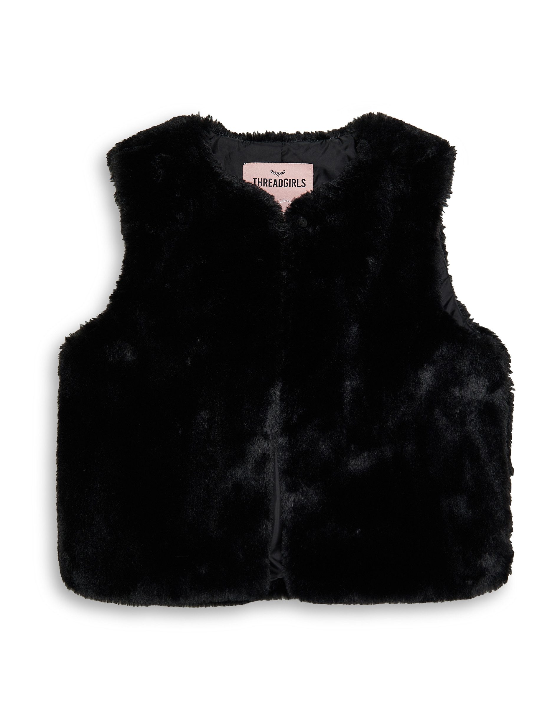 Threadgirls Lederweste THB Soft Fur Gilet Belle im flauschigen Design