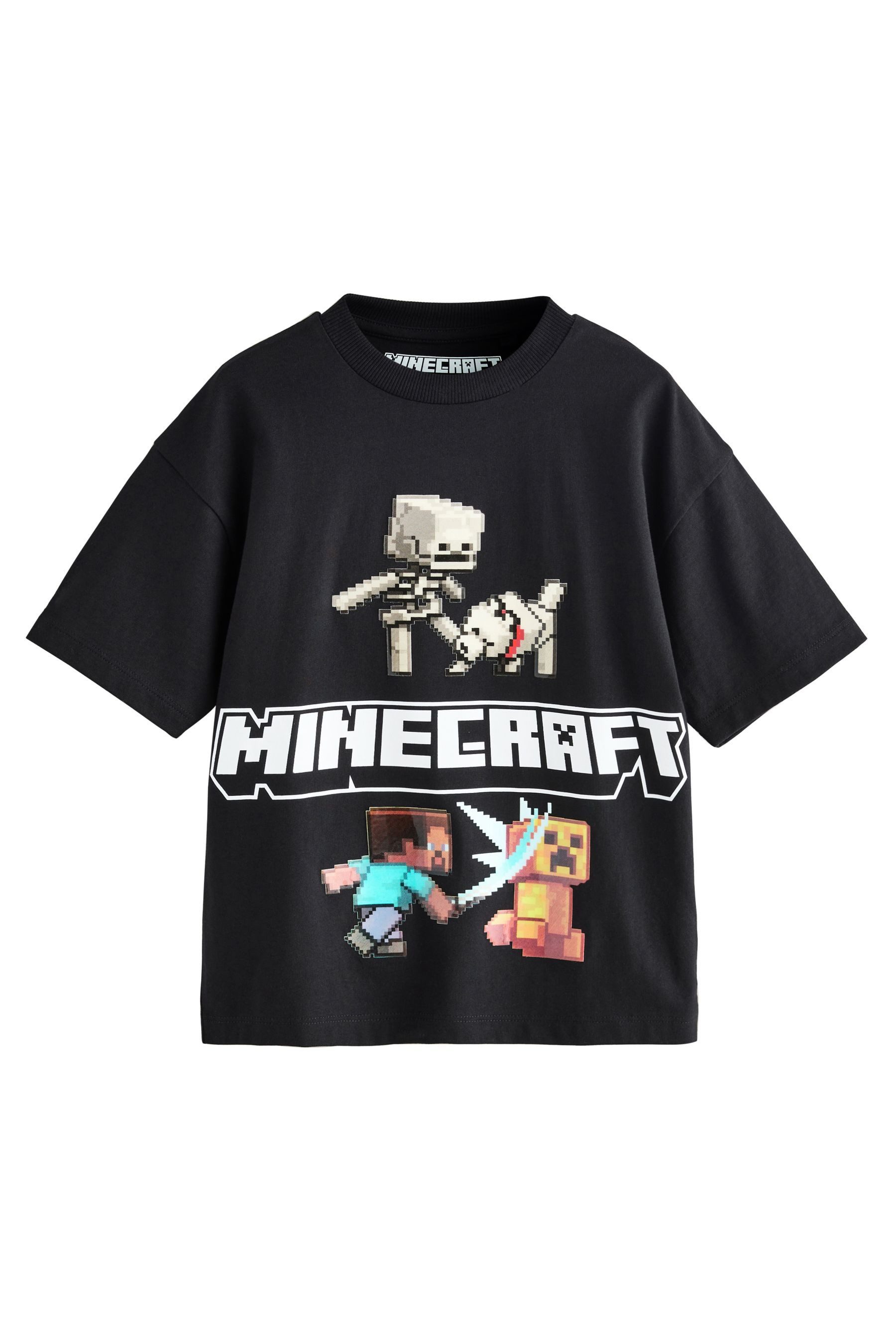 Next T-Shirt Lizenziertes T-Shirt mit Allover-Print (1-tlg)